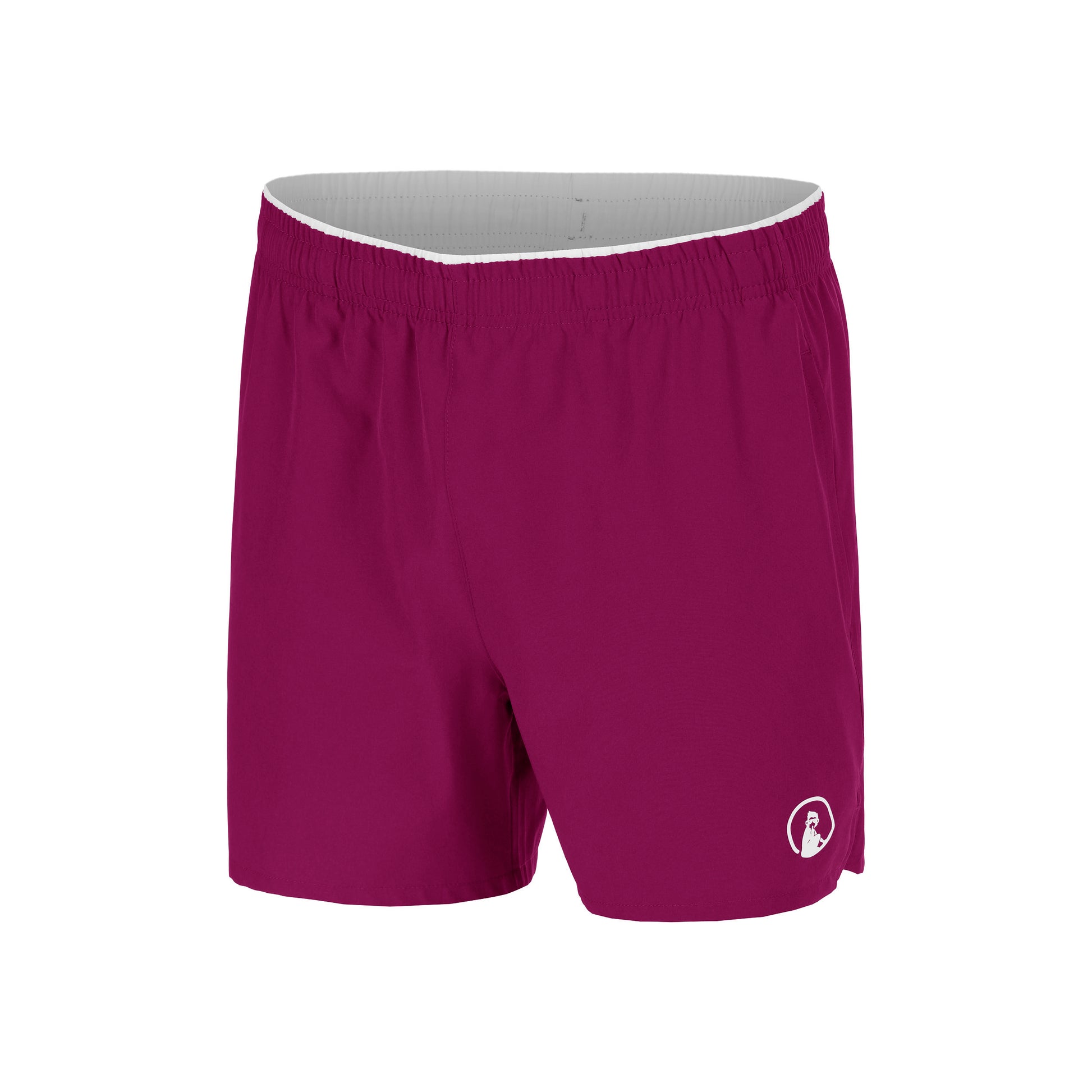 Quiet Please Smash Shorts Boys-berry, white