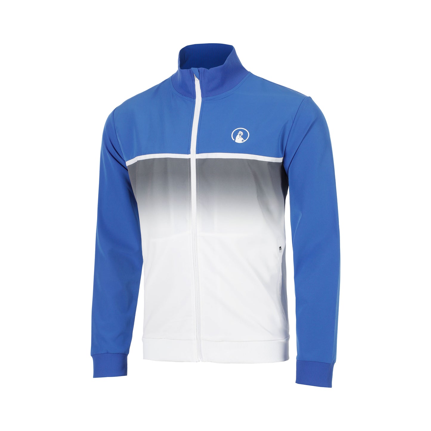 Quiet Please Faded Training jacket Boys - blue, white