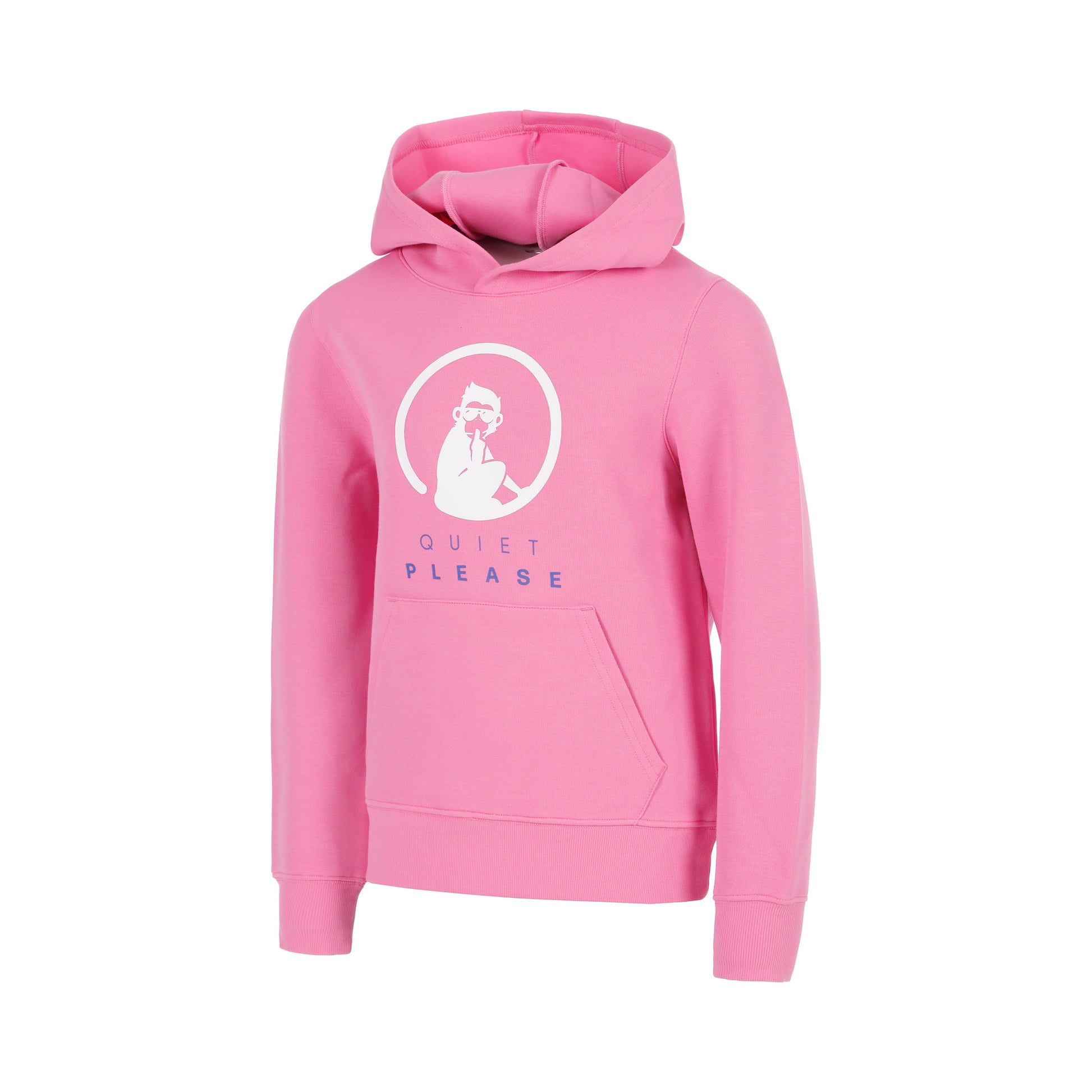 Quiet Please Crushaseline Logo Hoody Girls - pink, white