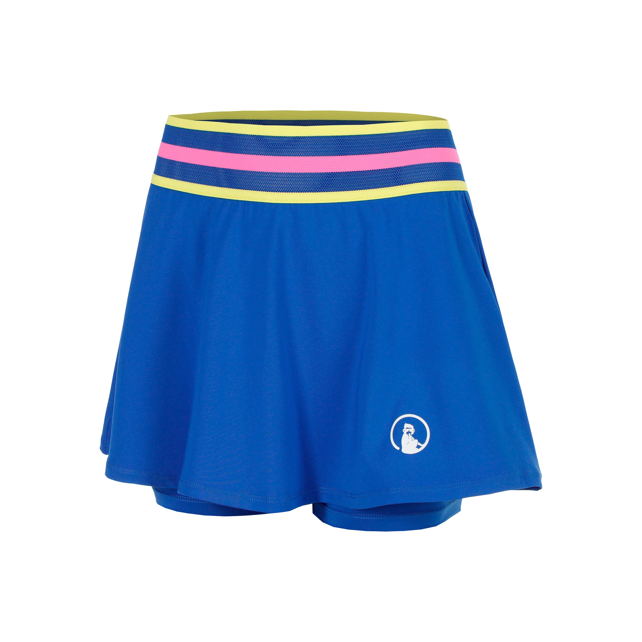 Quiet Please Bounce Skirt Girls - blue, white
