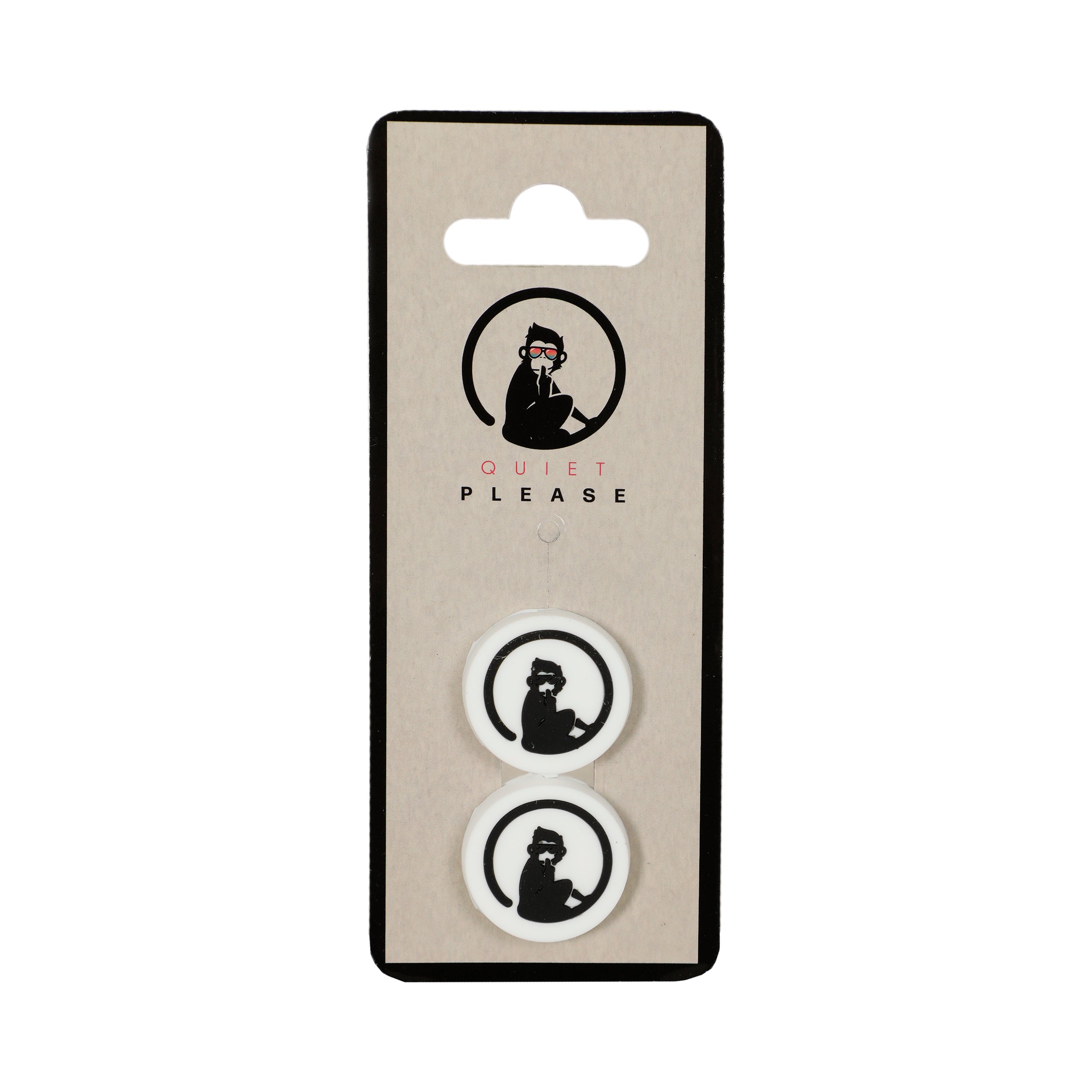 Quiet Please Dampener 2 Pack-White