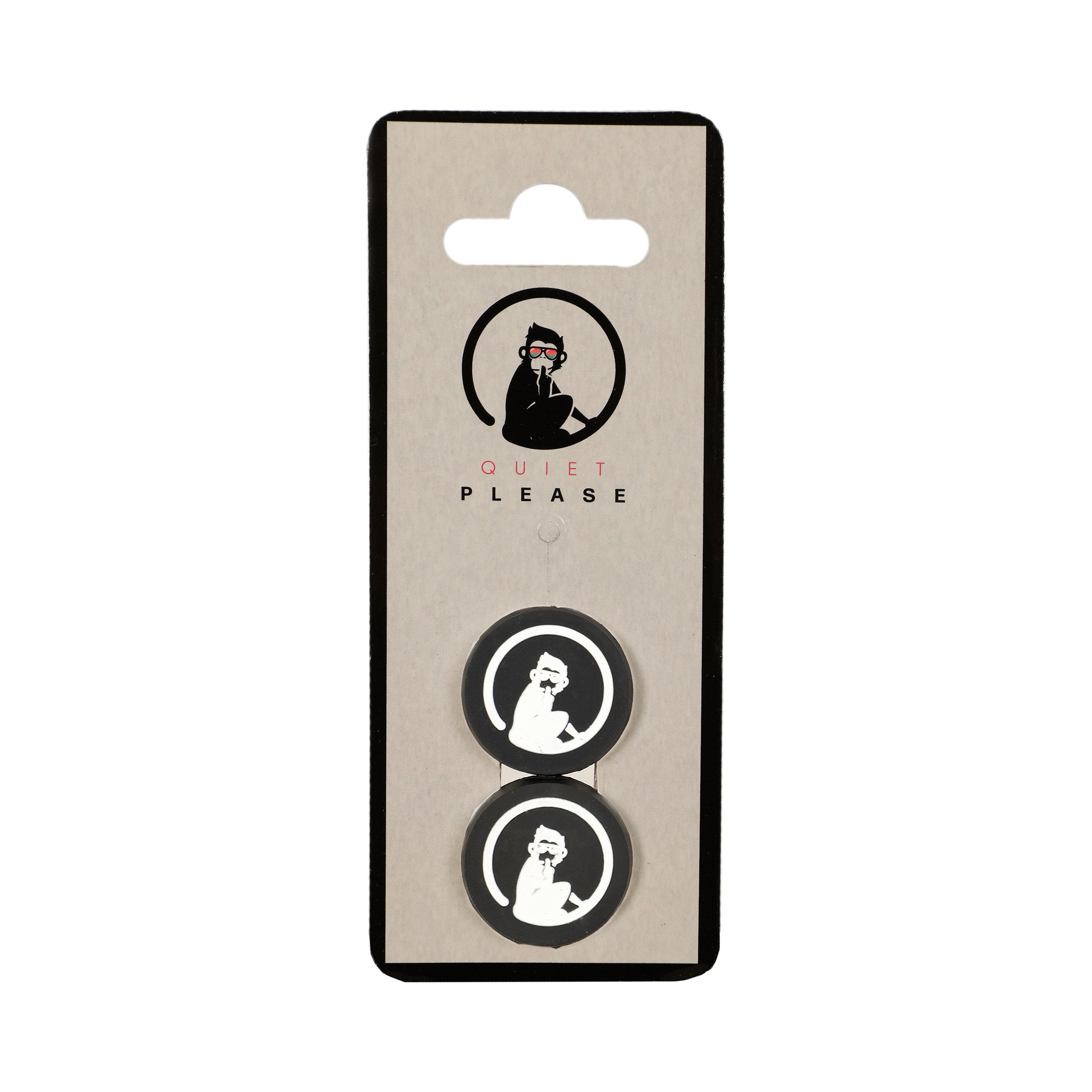 Quiet Please Dampener 2 Pack-Black