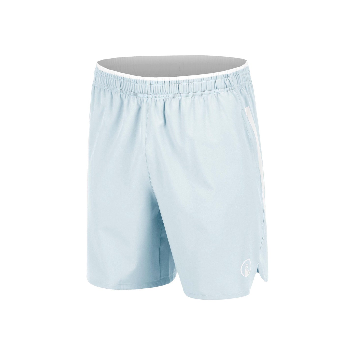 Quiet Please Memories Drop 7in Shorts Men - light blue, off white