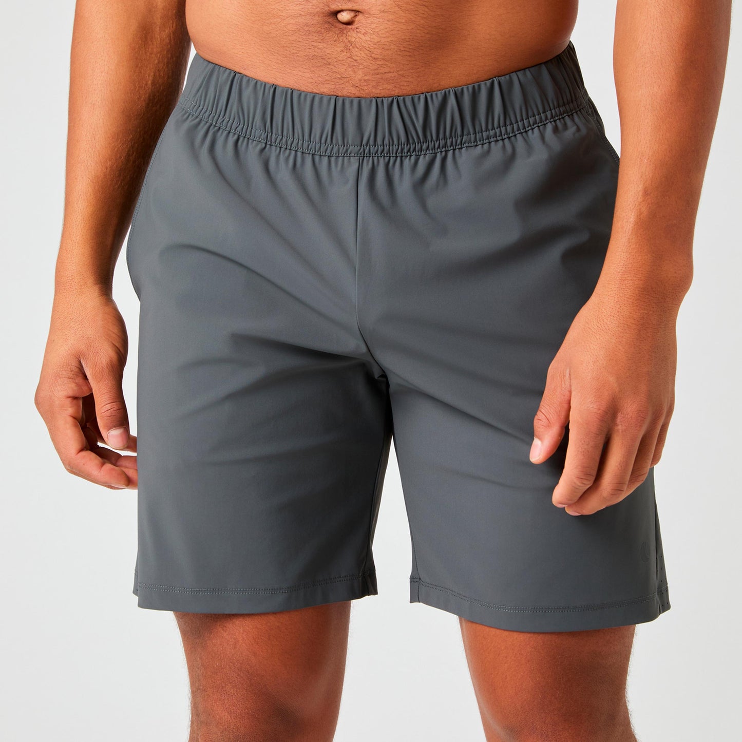 Björn Borg Ace Sports 8 Inch Shorts Herren-dunkelgrau, weiß