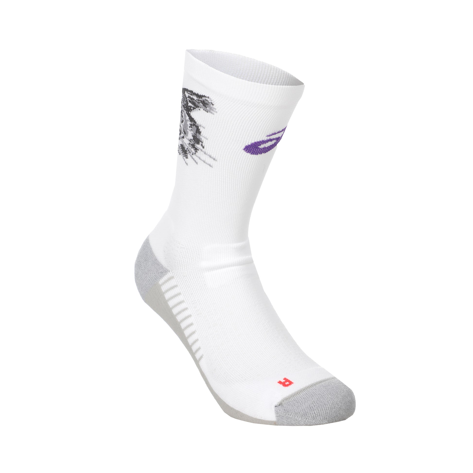 ASICS Performance Run Crew  Running Socks - white, red