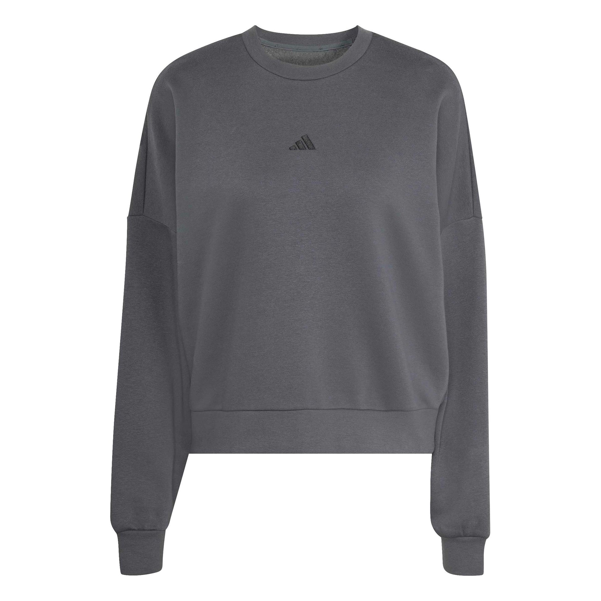 adidas Essentials Sweatshirt Damen-grau, schwarz