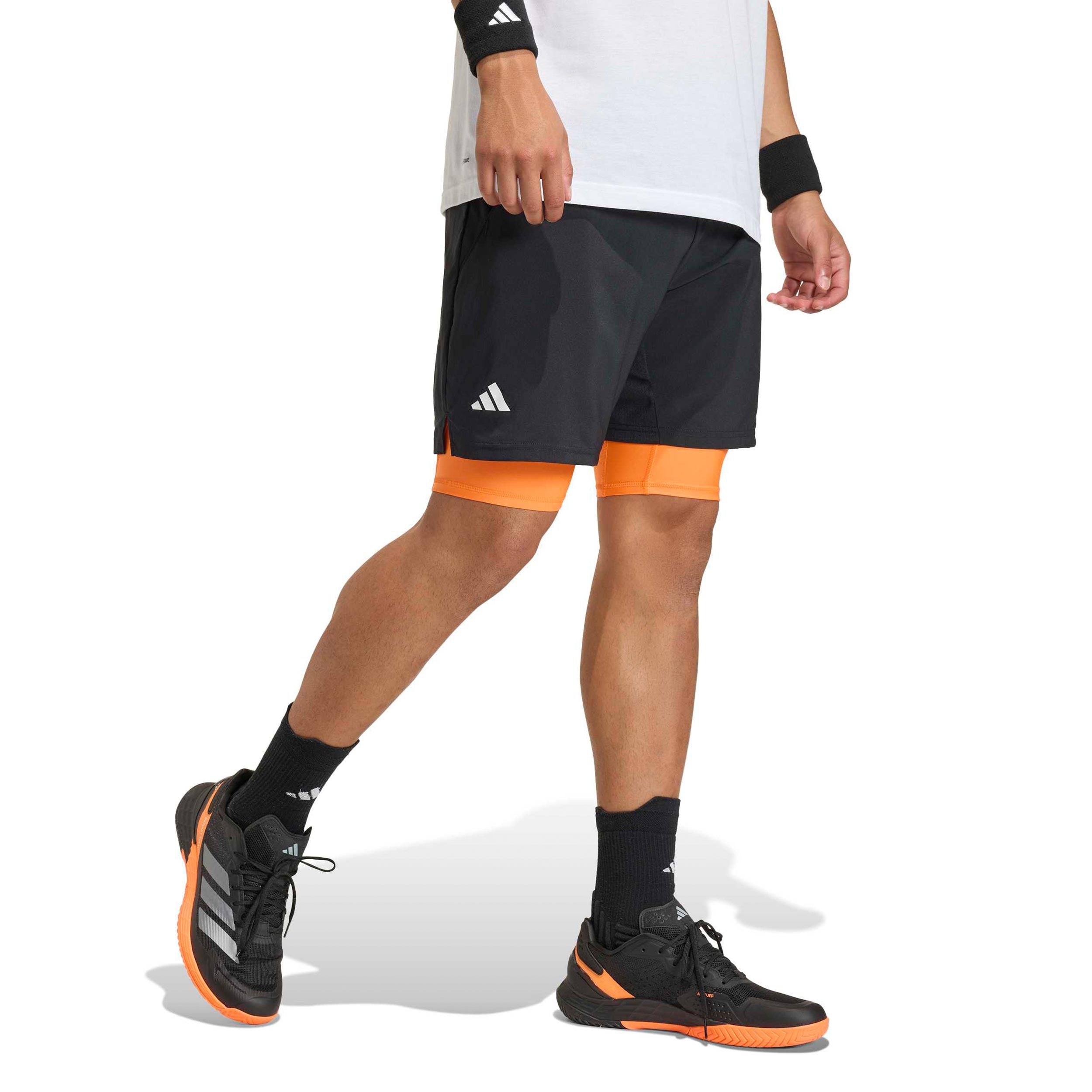 adidas Club 2In1 Shorts Men-black, orange