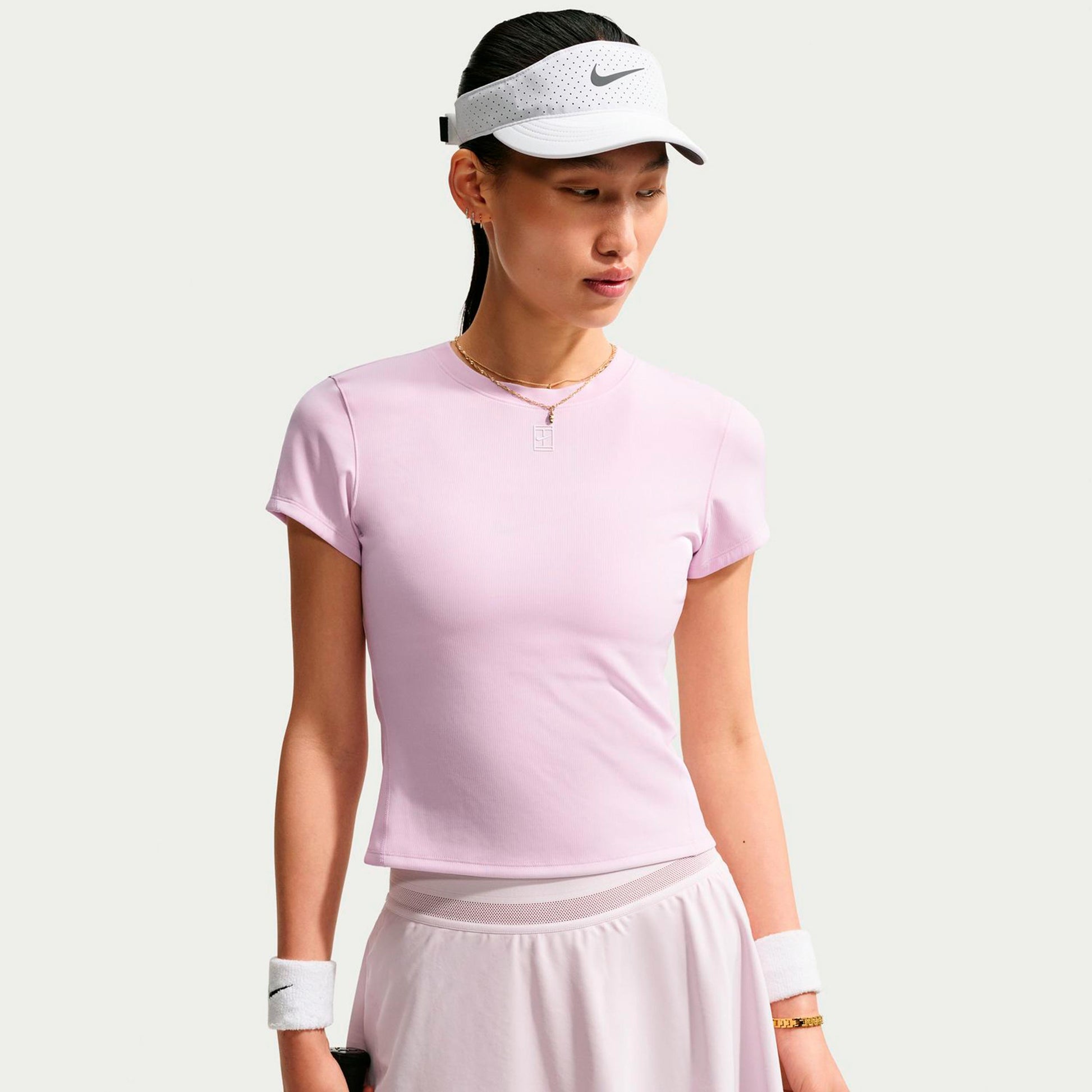 Nike Court Dri-FIT Advantage T-Shirt Women - pastel pink