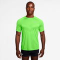Stride Laufshirt Herren - hellgrün, silber