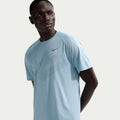 Stride Laufshirt Herren - hellblau, silber