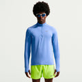 Stride Laufshirt Herren - hellblau, silber