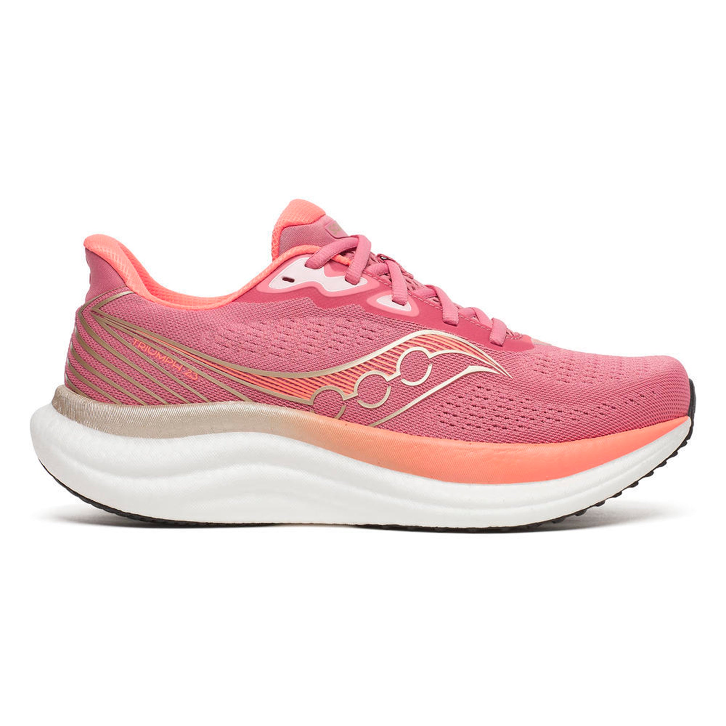 Saucony Triumph 23 Neutral running shoe Women - coral, black