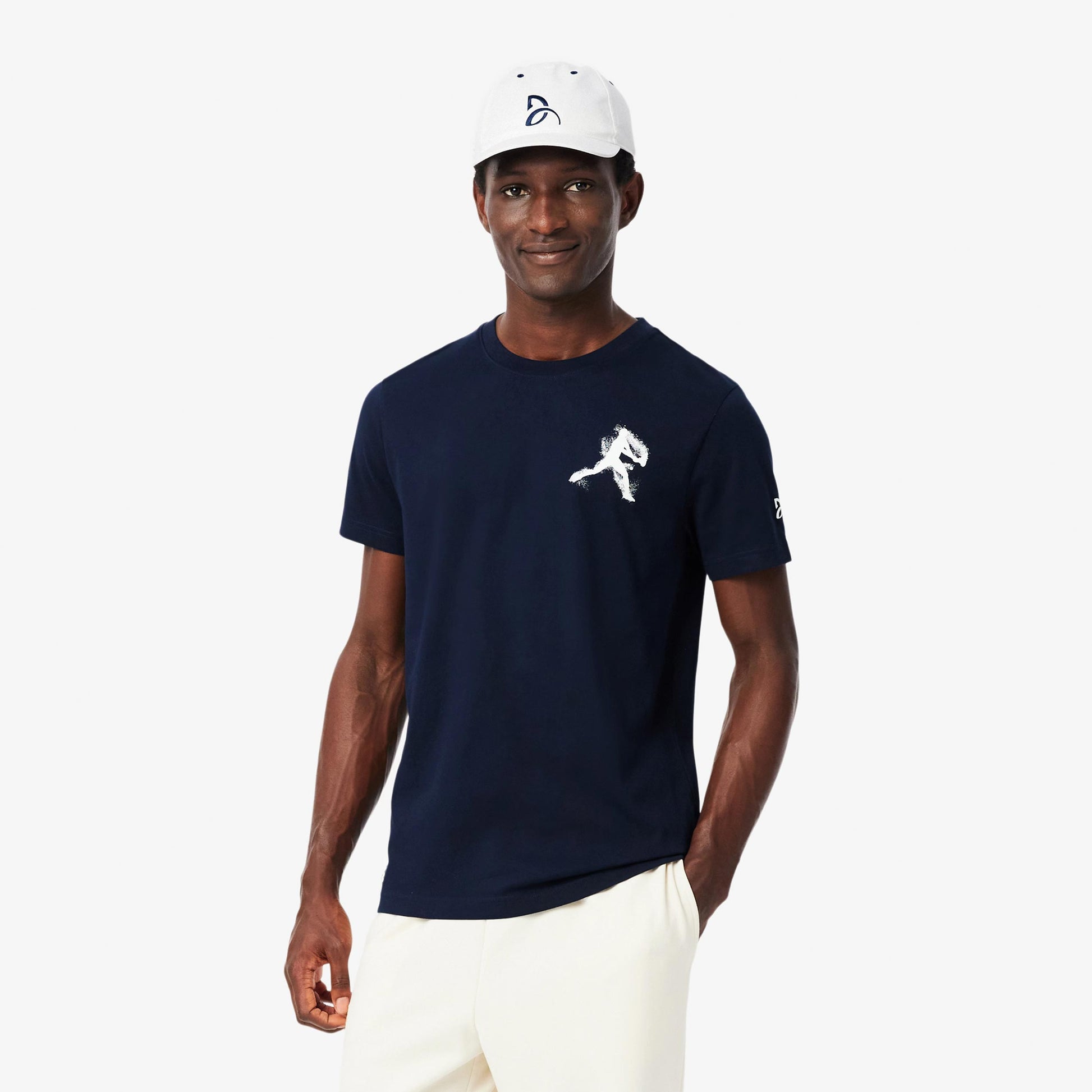 Lacoste T-Shirt & Cap Herren - grün, dunkelblau