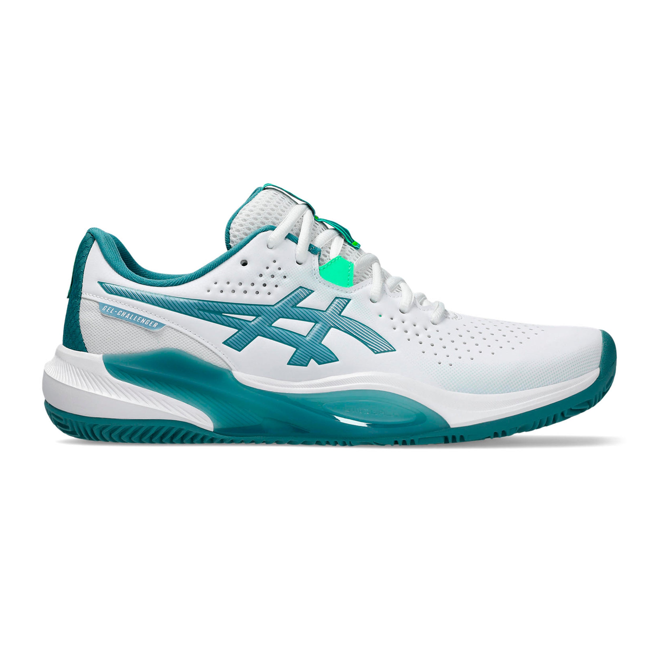 ASICS Gel-Challenger 15 Padel shoe Men - white, petrol