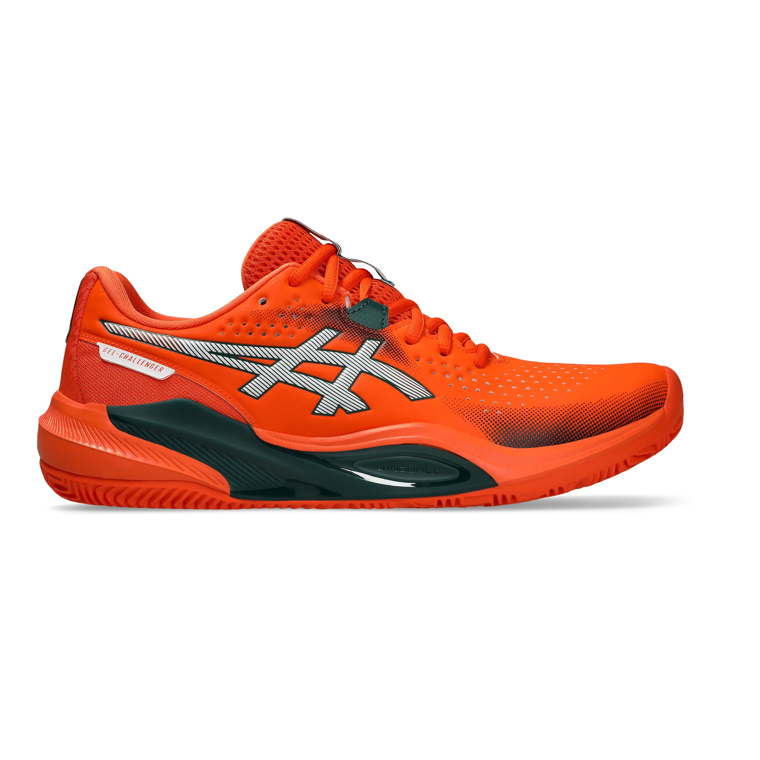 ASICS Gel-Challenger 15 Padel shoe Men - neon orange, silver