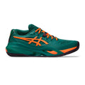 Gel-Resolution X Padel shoe Men - dark green, neon orange