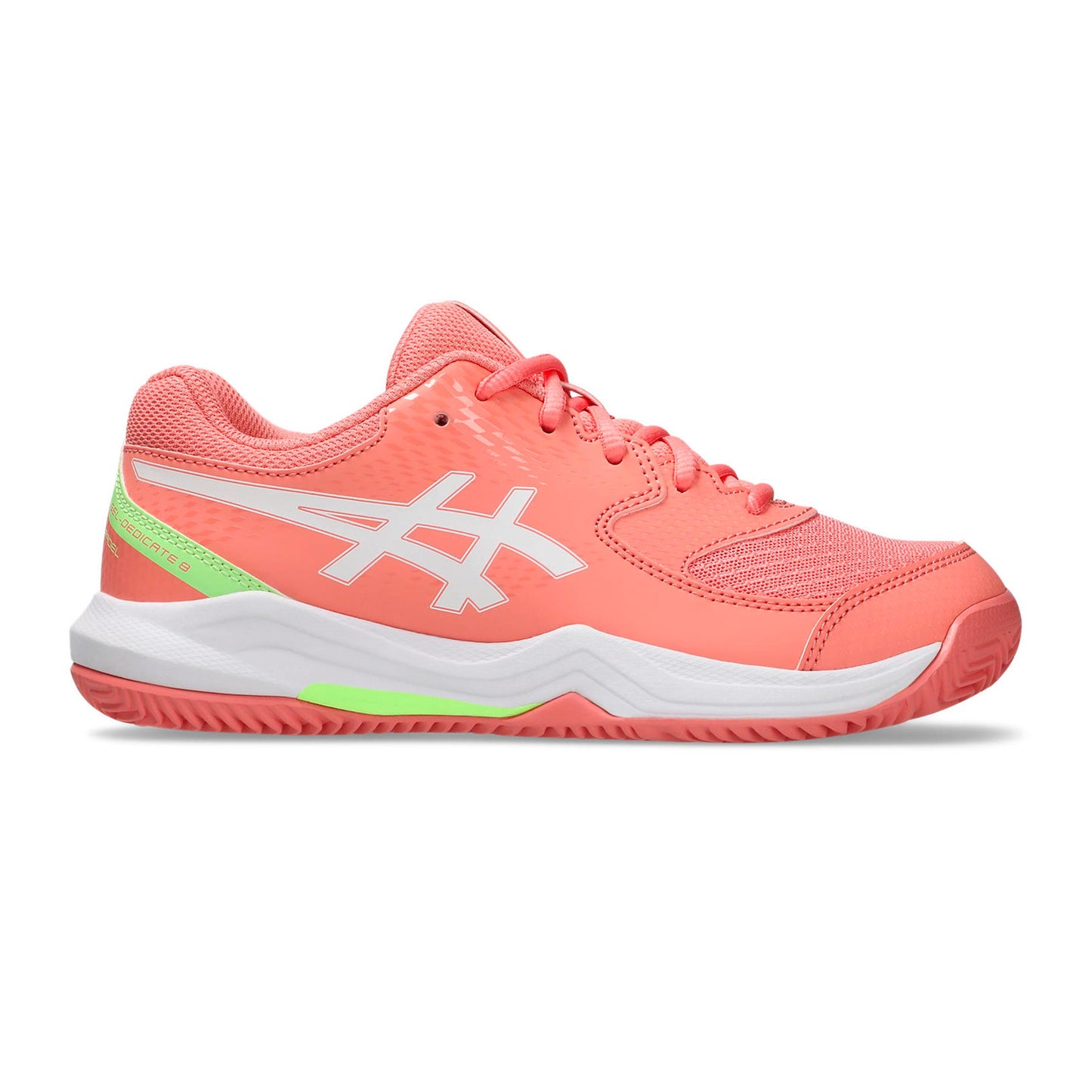 ASICS GEL-DEDICATE 8 PADEL GS Padel shoe Kids-coral, white