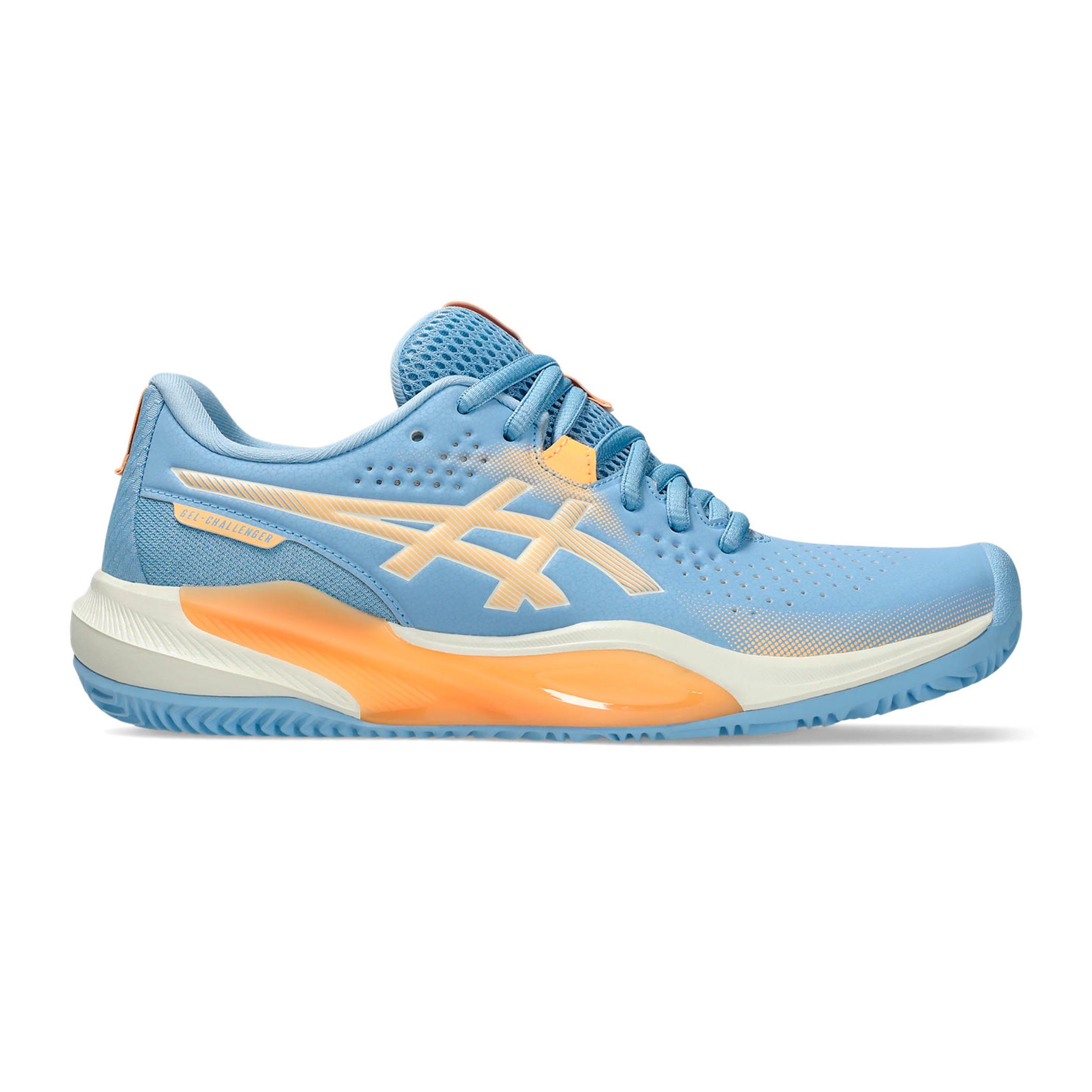 ASICS Gel-Challenger 15 Padelschuh Damen - hellblau, apricot