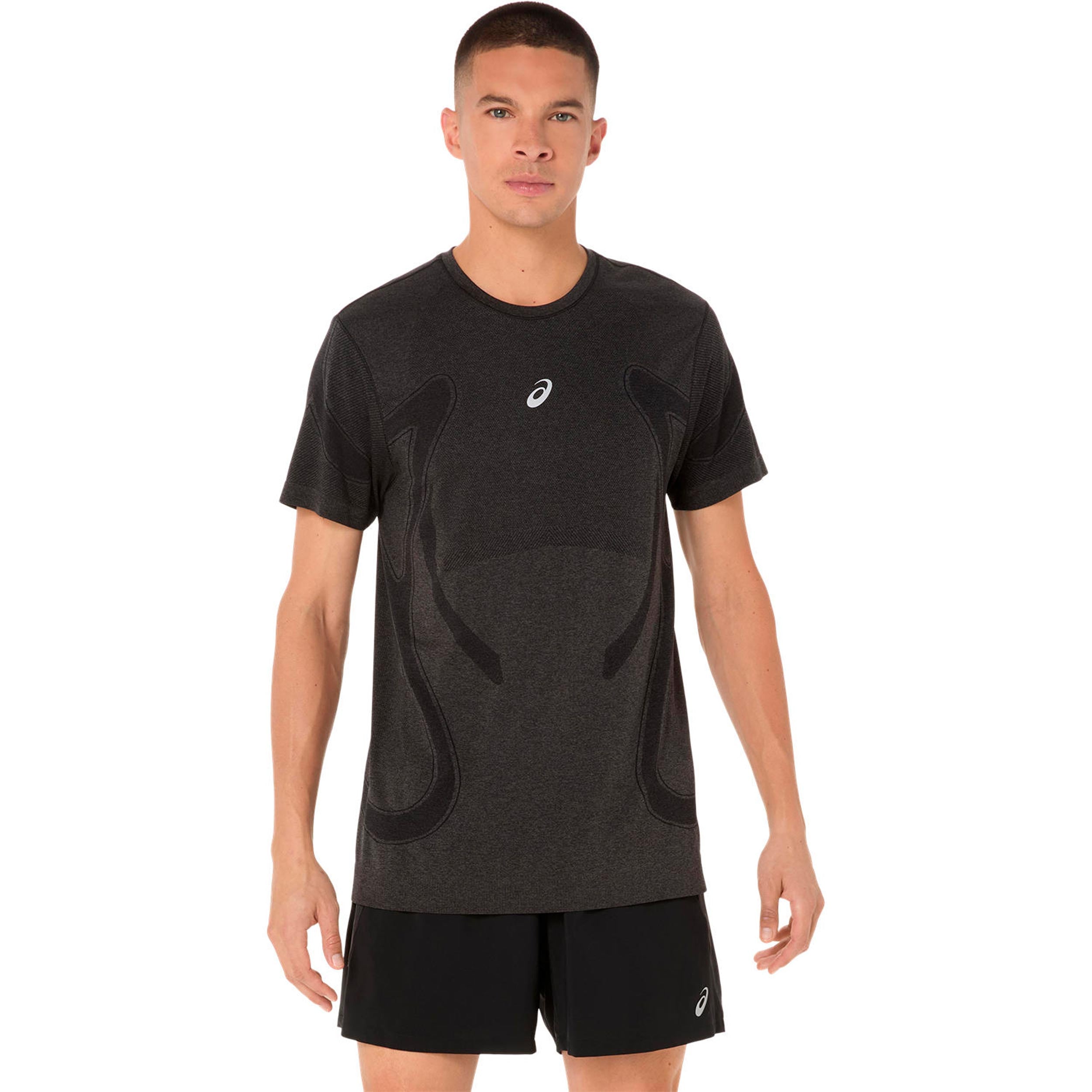 ASICS Road Seamless  Running shirt Men - black
