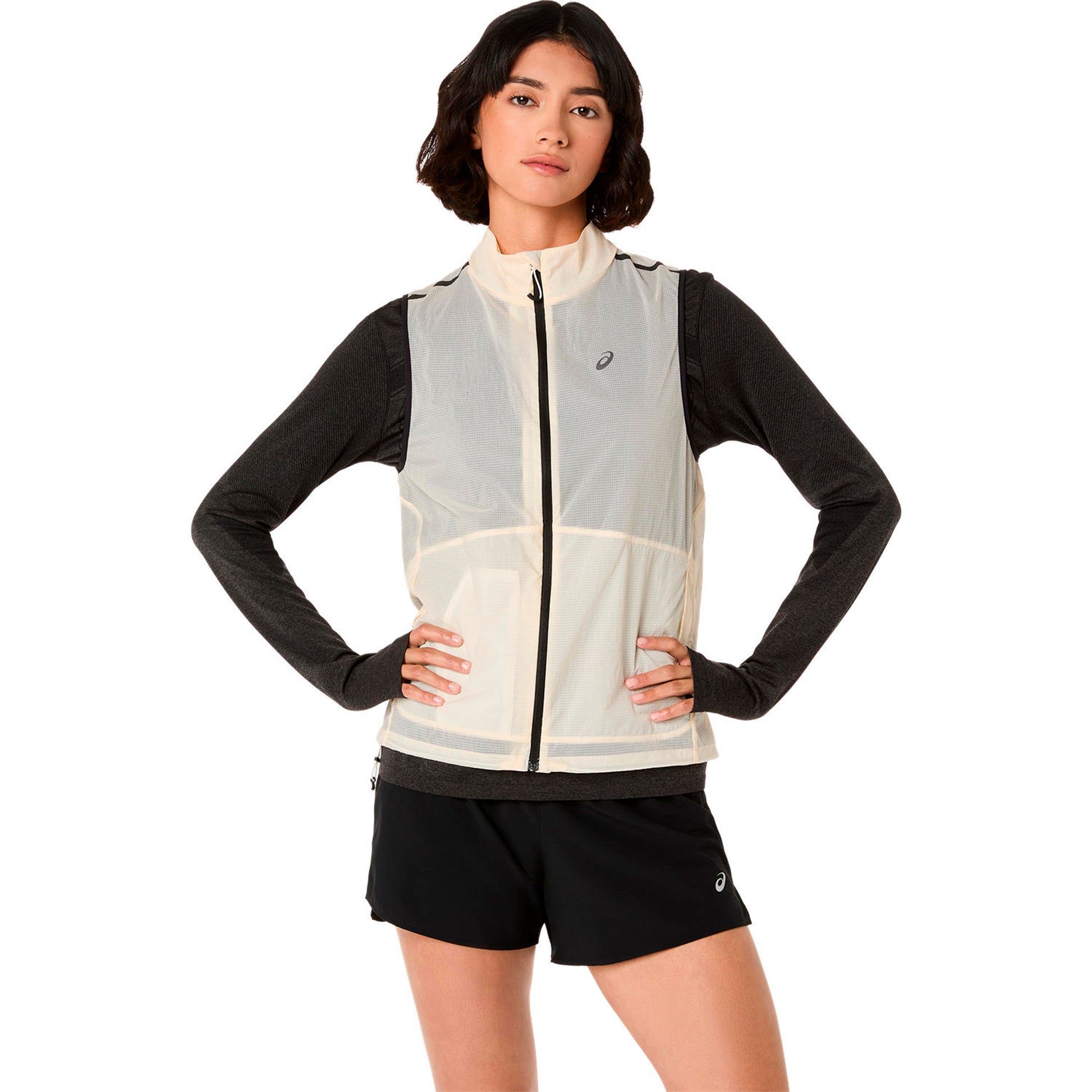 ASICS Metarun Packable Running vests Women-beige