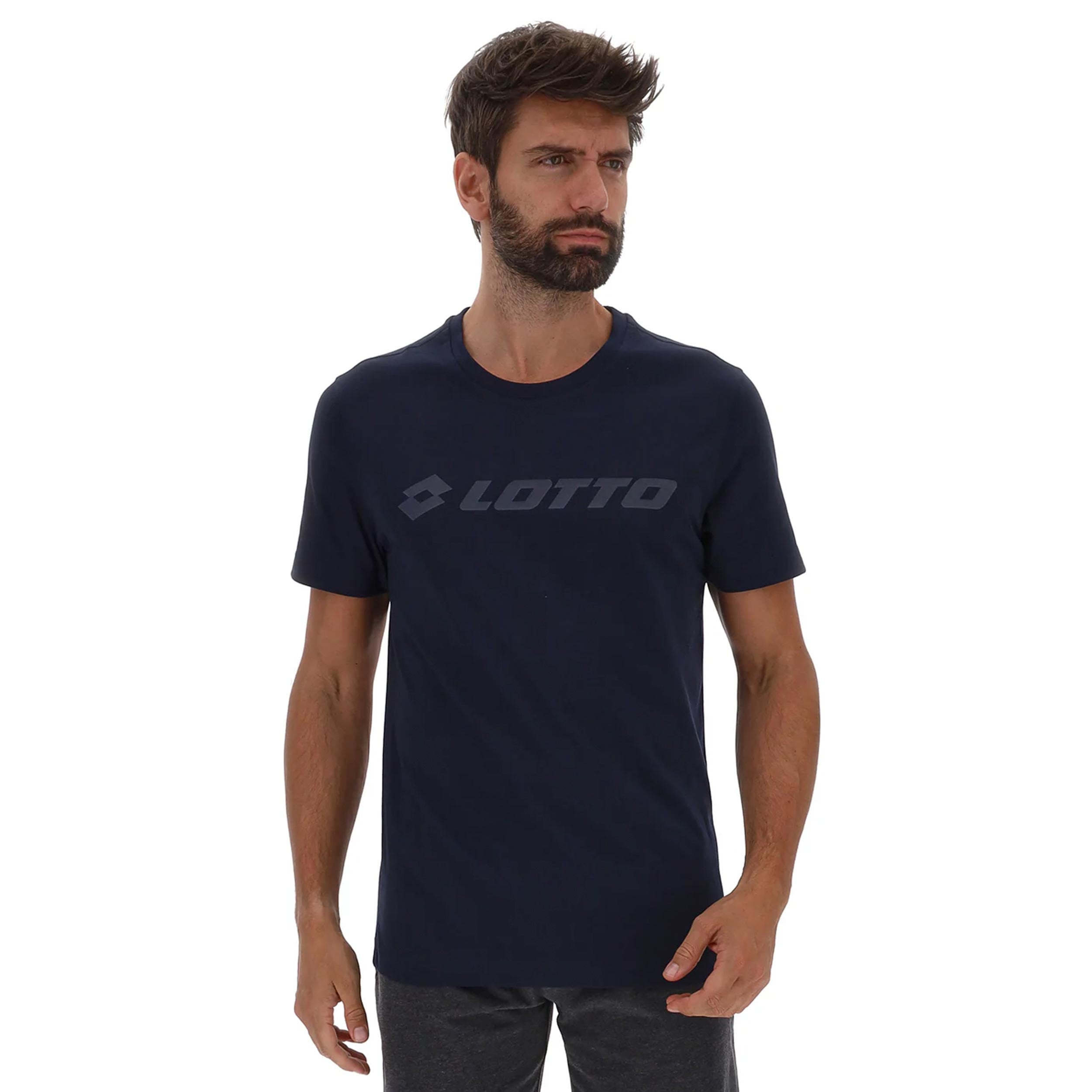 Lotto MSC II Logo T-Shirt Men - dark blue