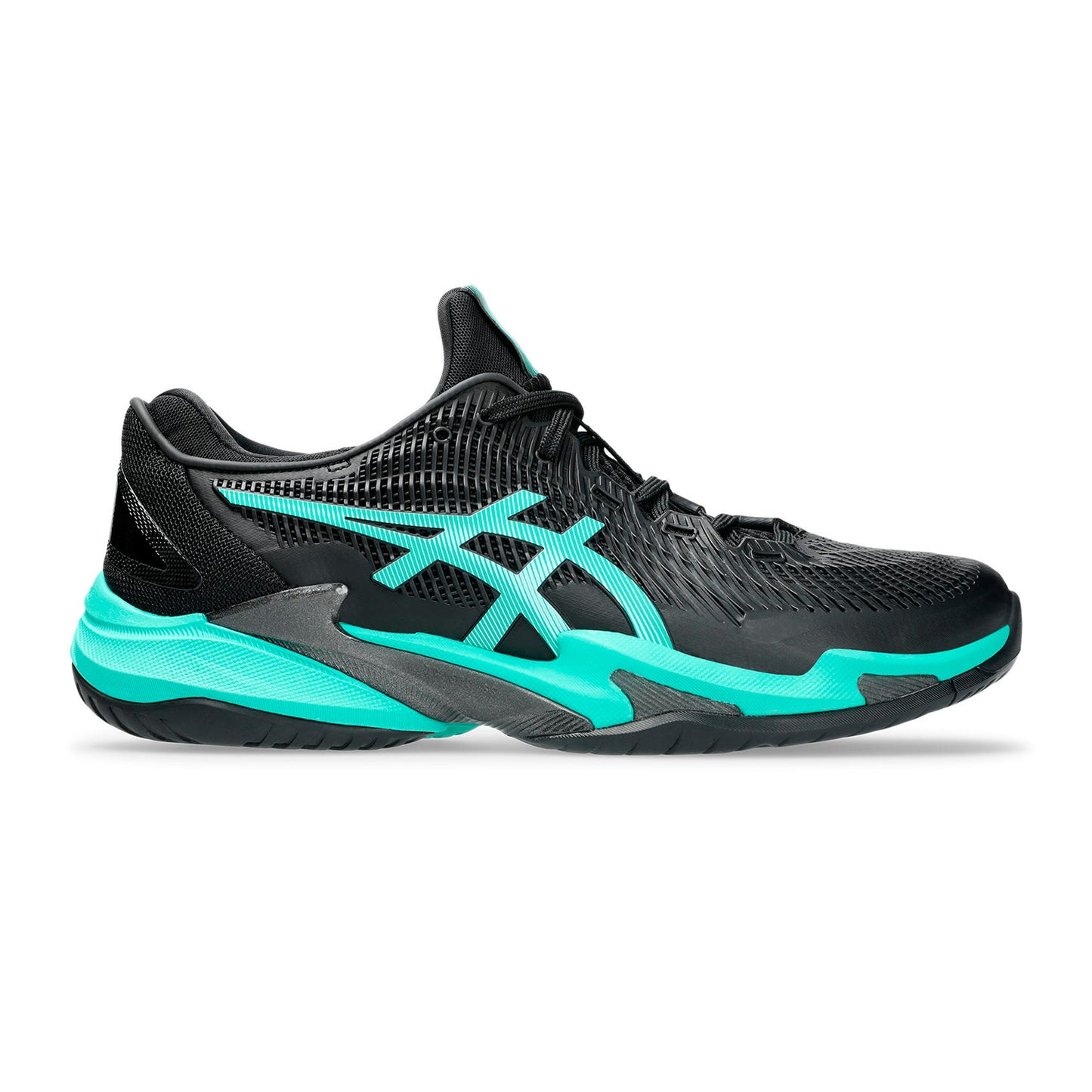 ASICS Court FF 3 All court shoe Men - black, turquoise