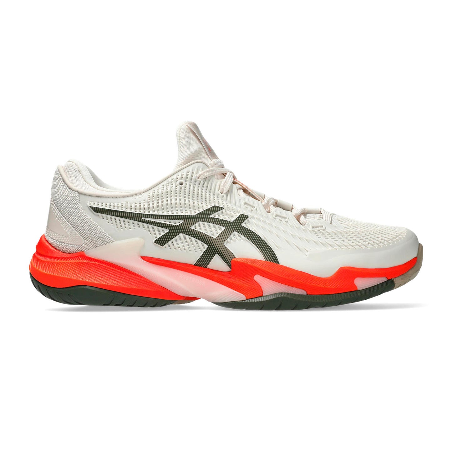 ASICS Court FF 3 All court shoe Men - cream, neon orange