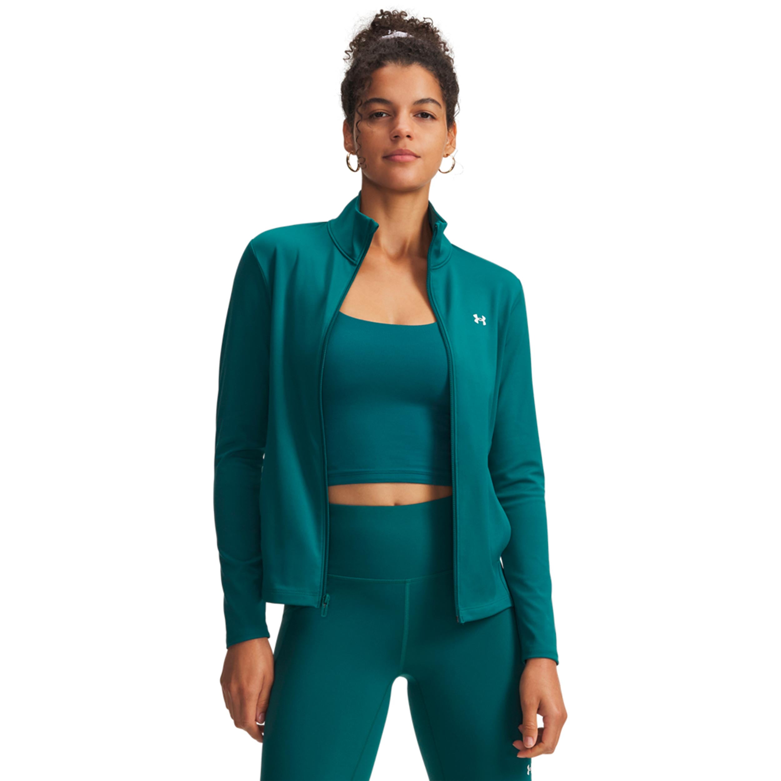 Under Armour Motion Trainingsjacke Damen-grün, weiß