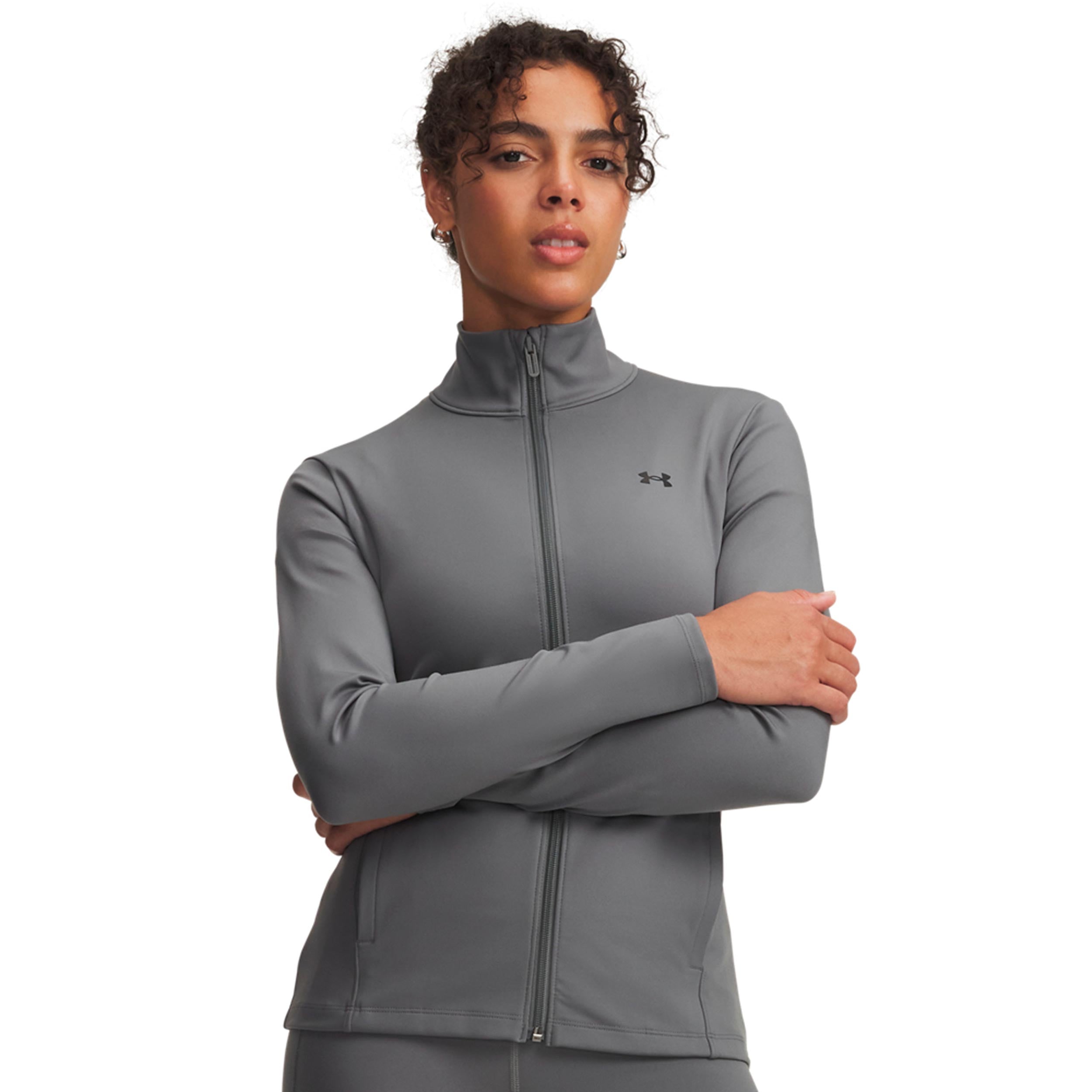 Under Armour Motion Trainingsjacke Damen-grün, schwarz