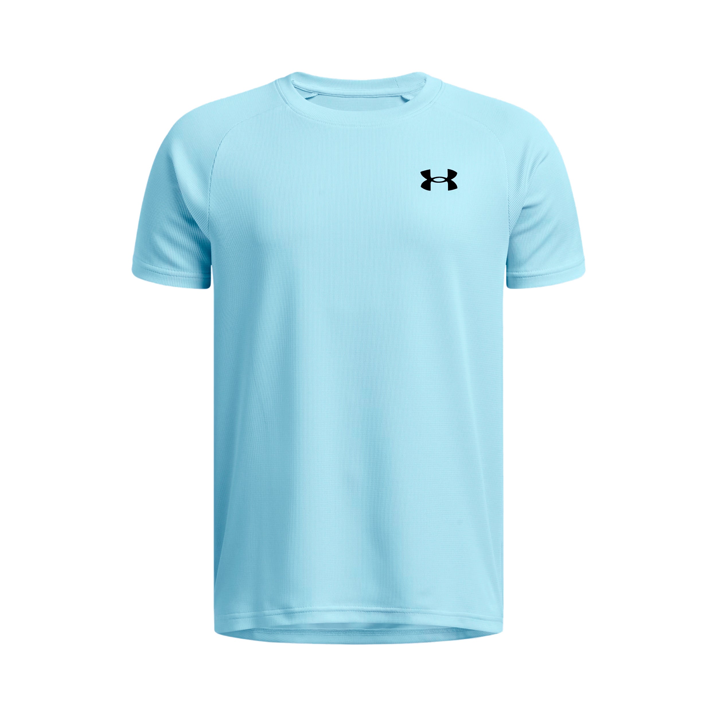 Under Armour Tech Textured T-Shirt Boys-blue, black