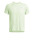 Tech Textured T-Shirt Men-green, grey