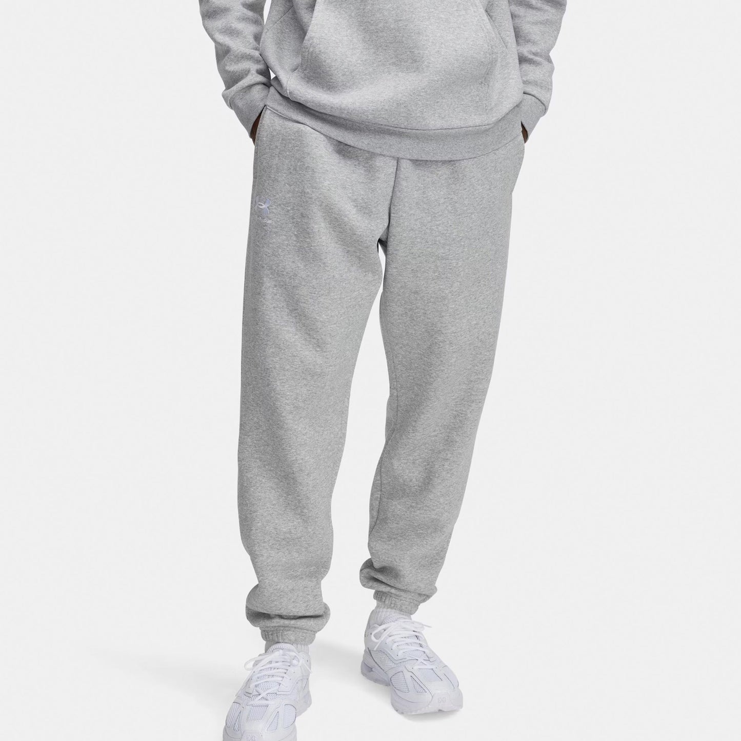 Under Armour Essential Training pants Men-grey, white