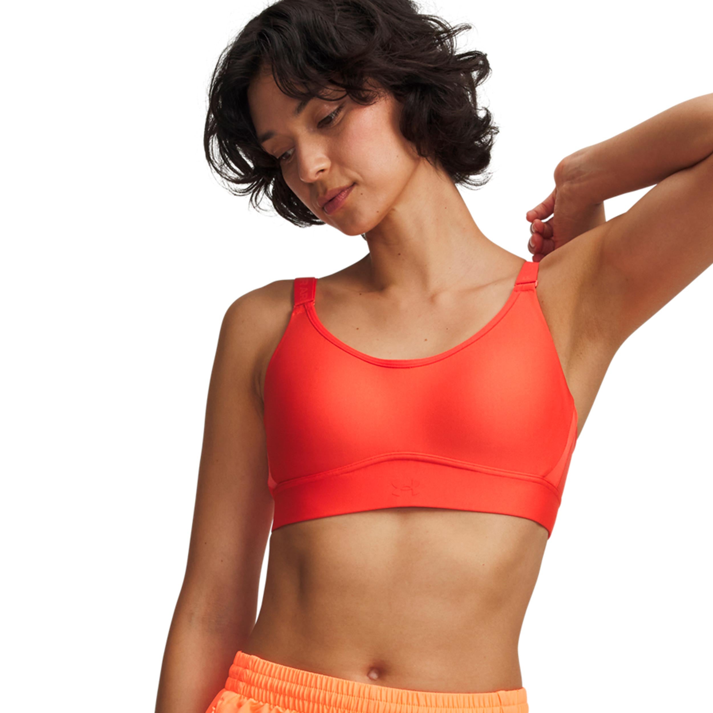 Under Armour Infinity Mid 2.0 Sports bras Women-red