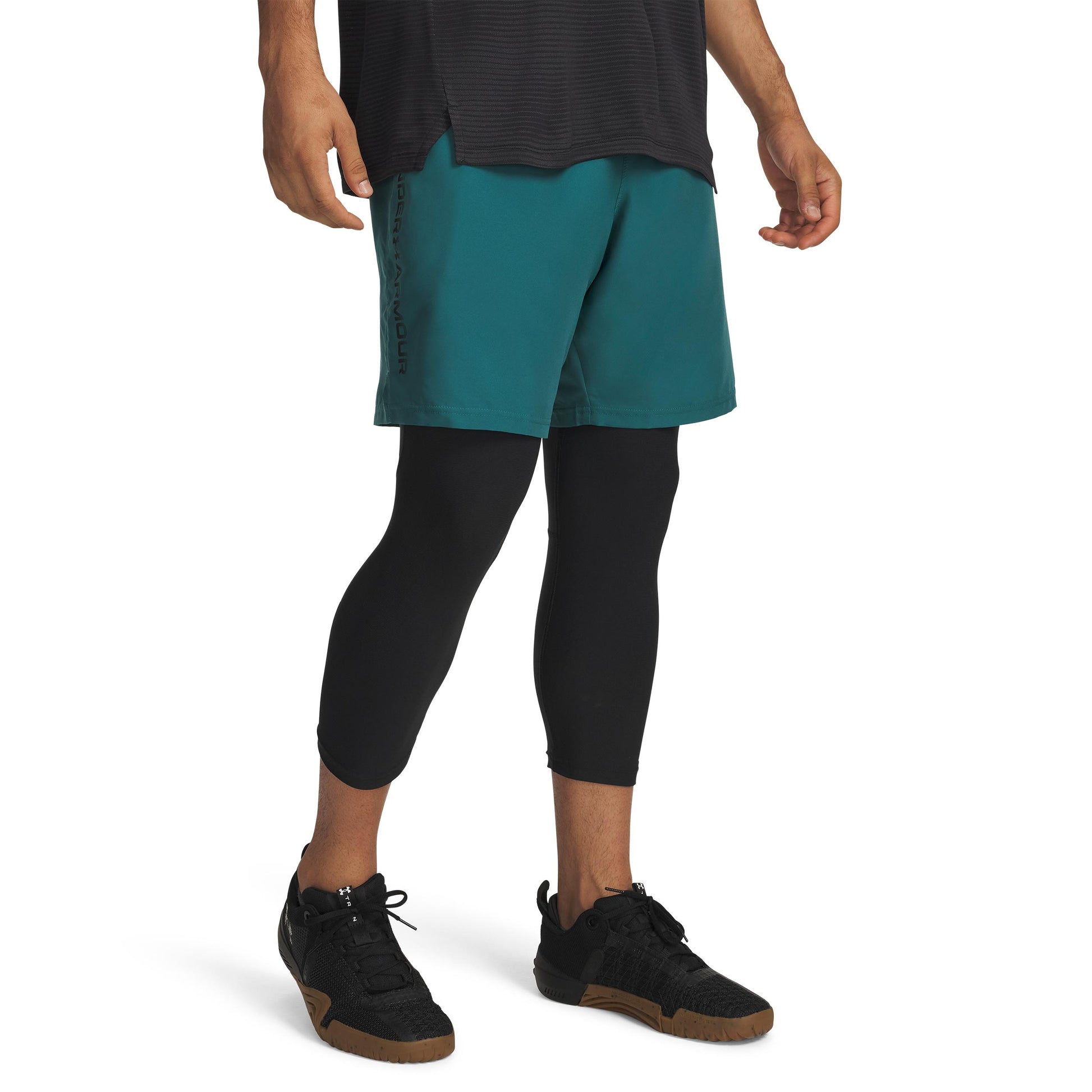 Under Armour Tech Woven Shorts Men-green, black