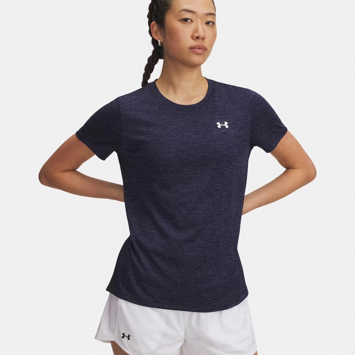 Under Armour Tech Twist T-Shirt Damen-blau, weiß