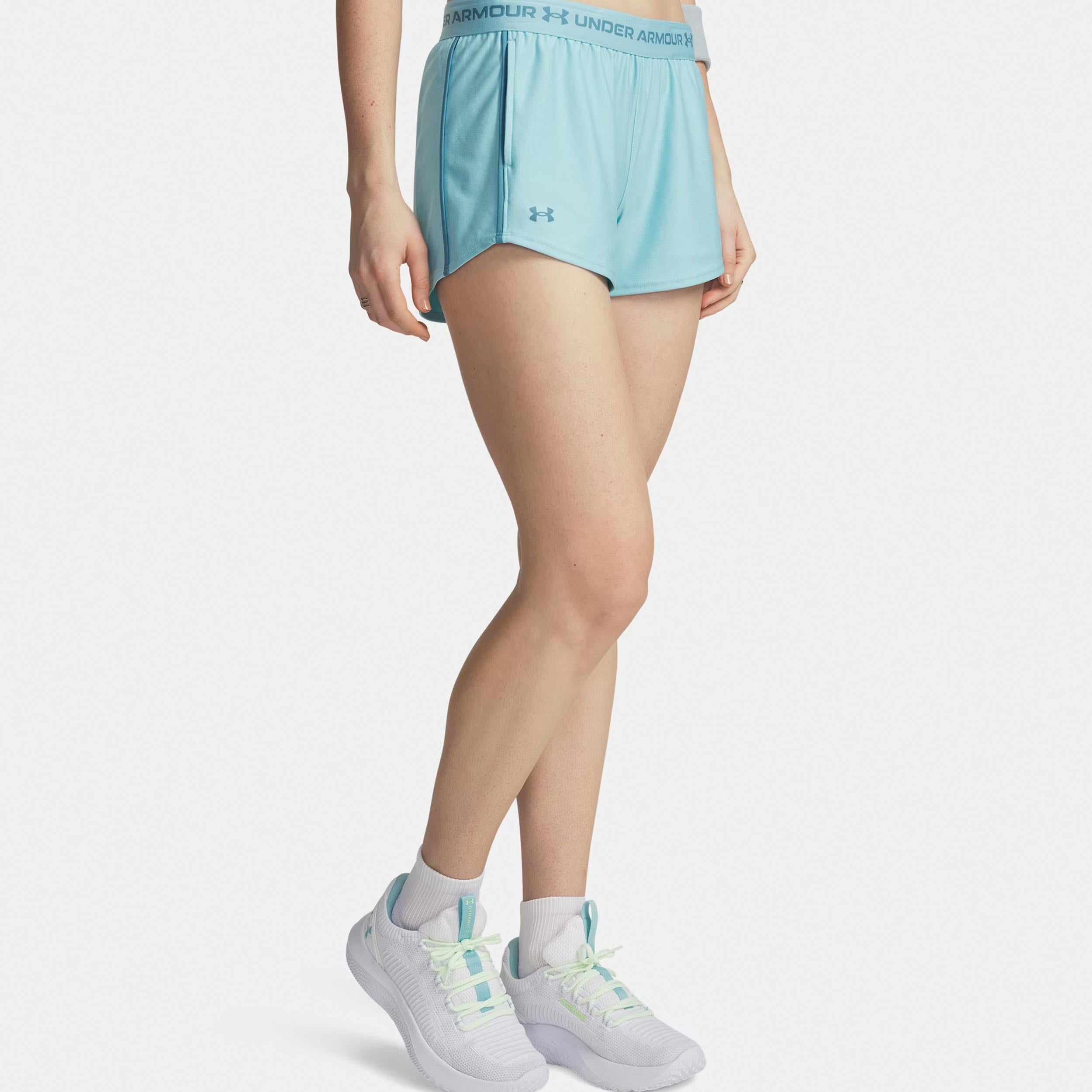 Under Armour Tech Play Up Shorts Women-blue, blue