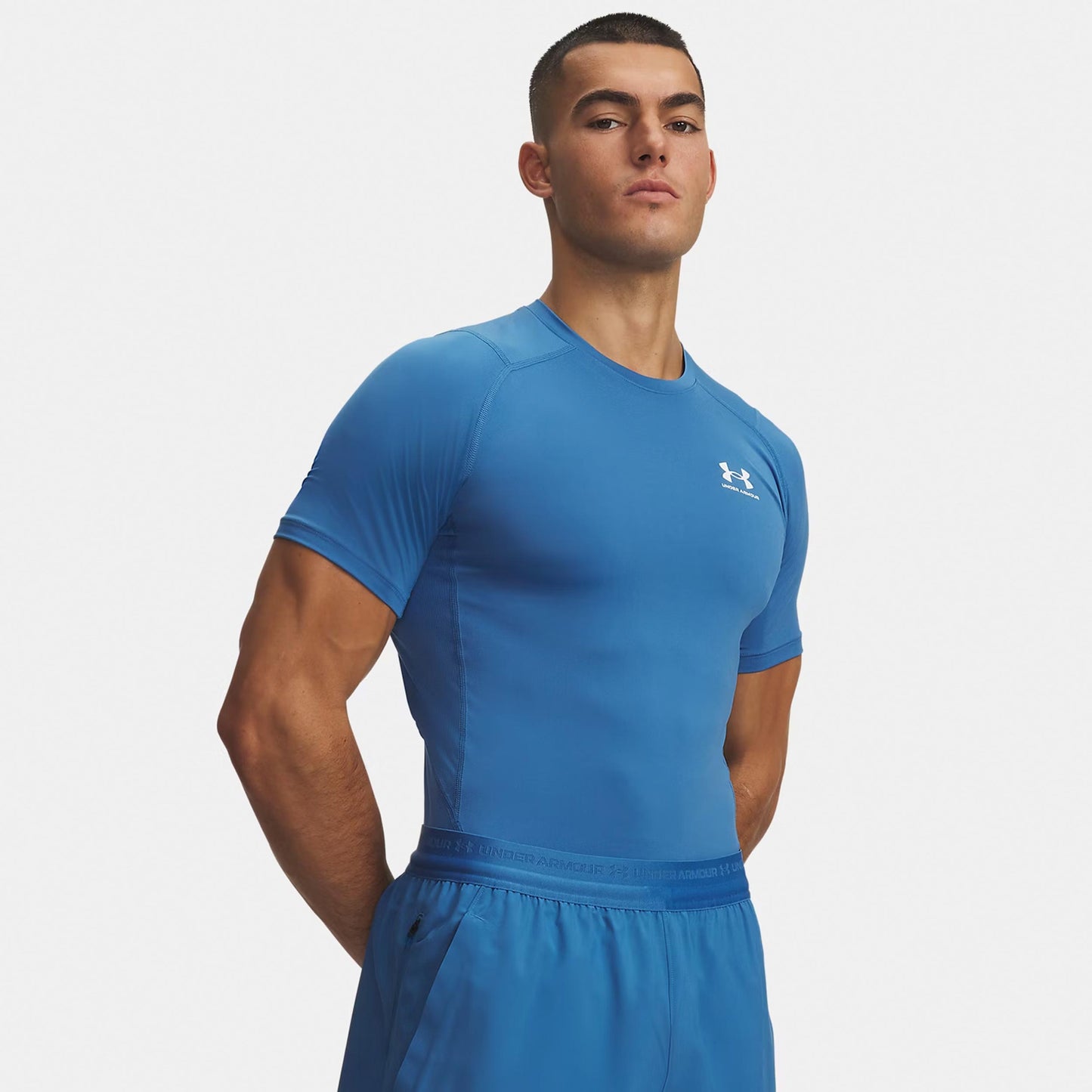 Under Armour Heatgear Comp T-Shirt Men - blue