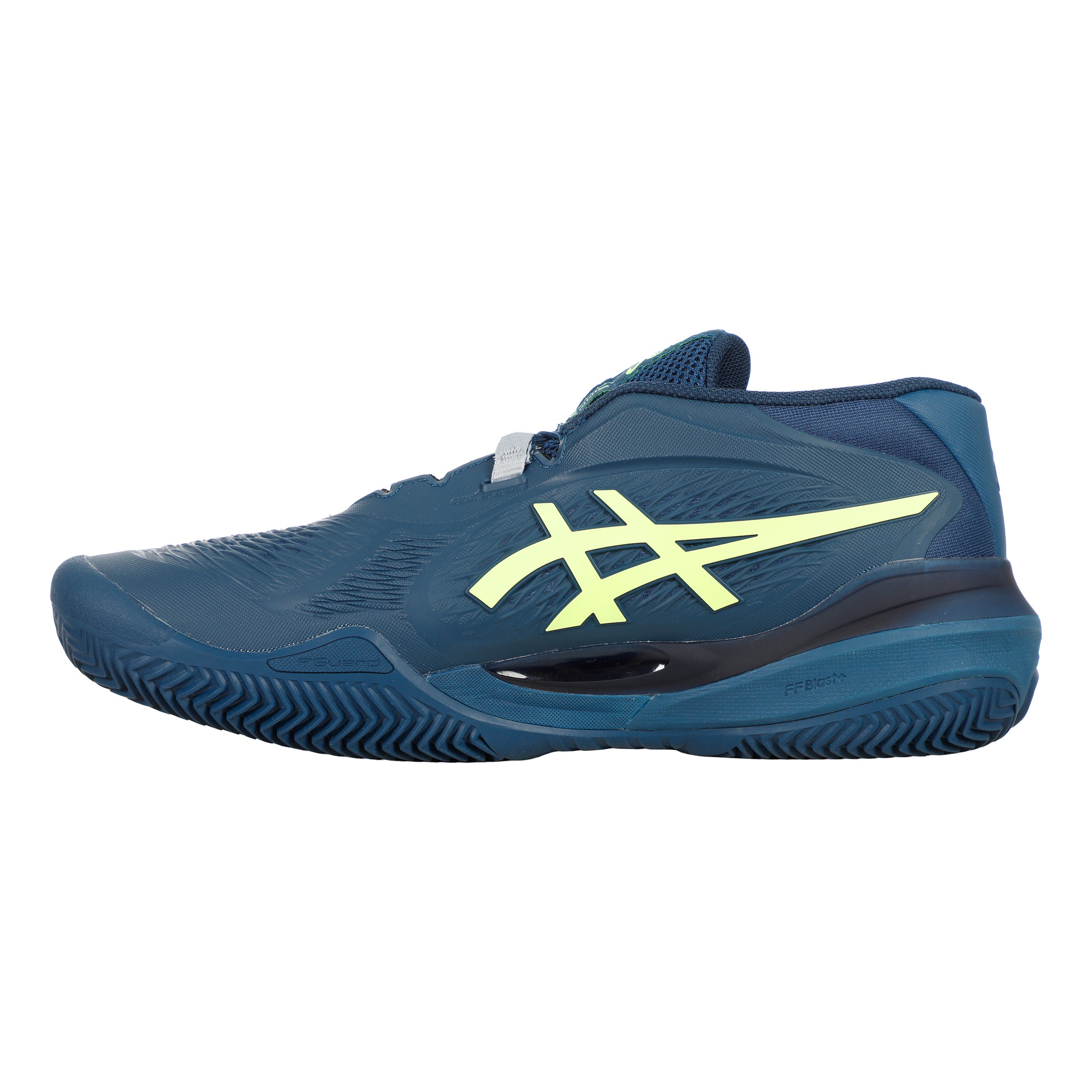 asics テニスシューズ ネイビー/イエロー Gel-Resolution X Clay court shoe Men - dark blue, neon yellow