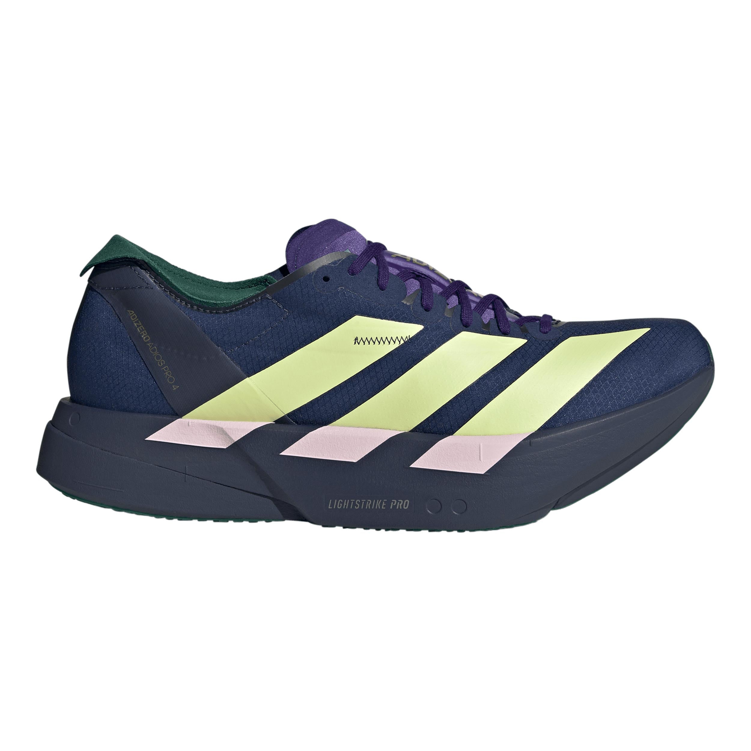 adidas adizero Adios Pro 4 Competition running shoe Men - dark blue, yellow