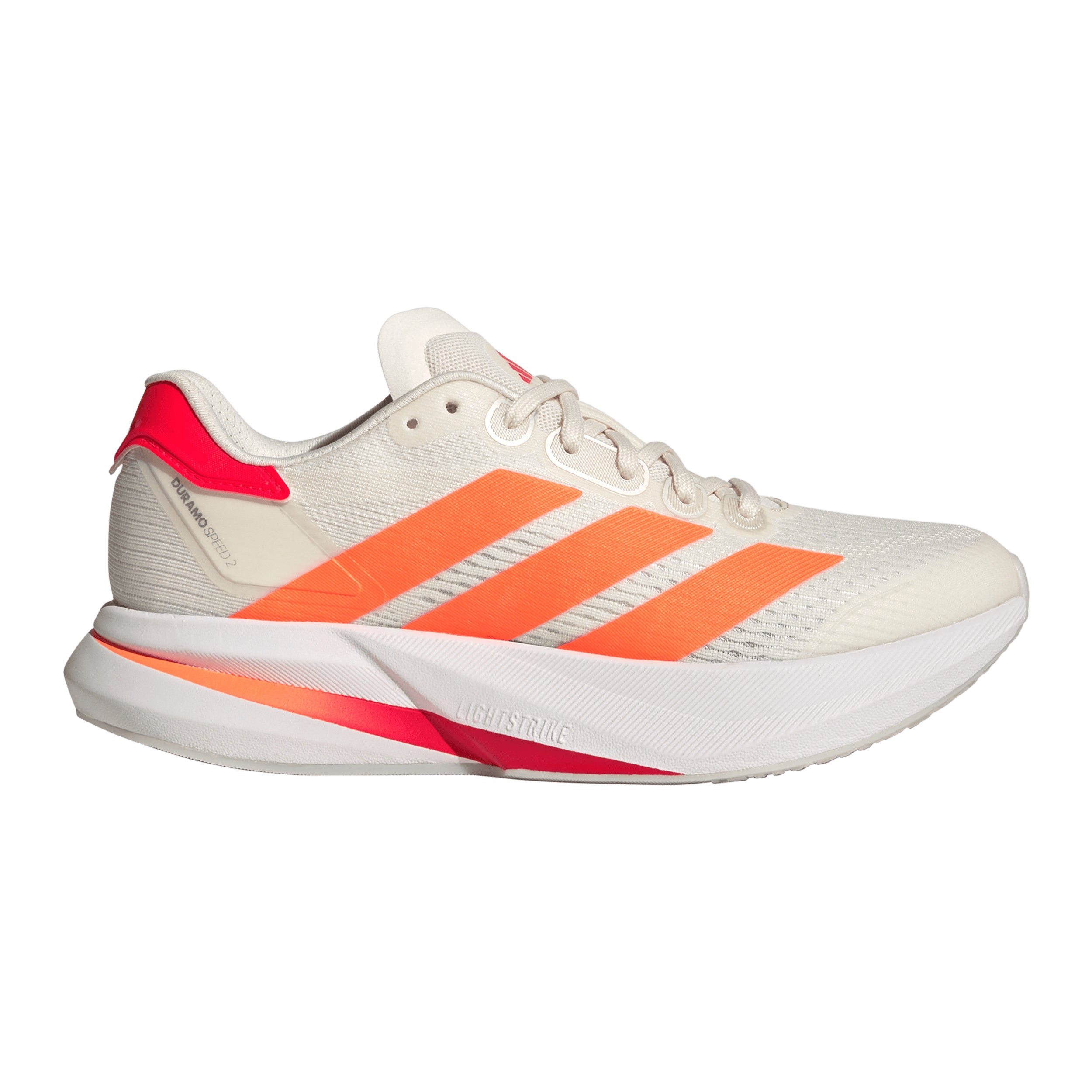 adidas Duramo Speed 2 Neutralschuh Damen - weiß, rot