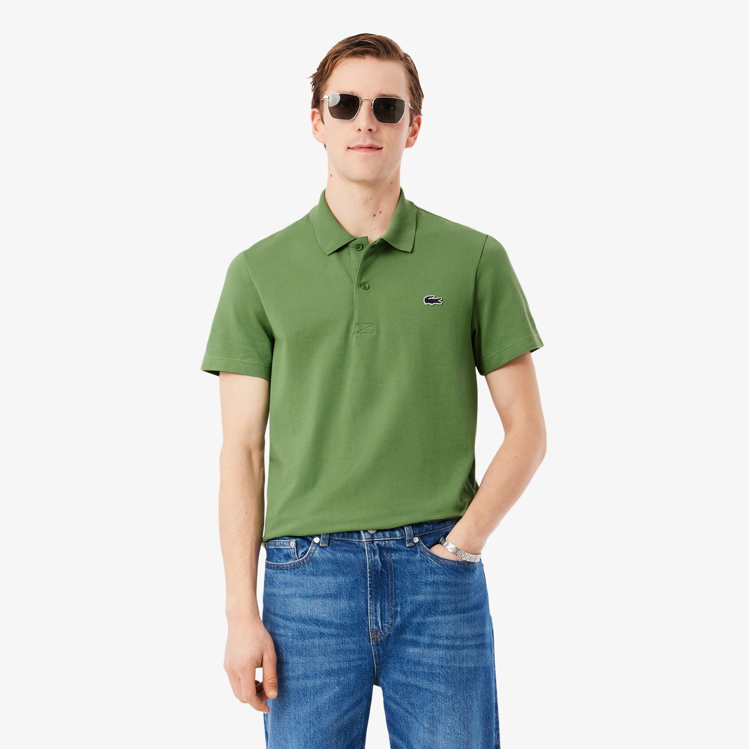 Lacoste Polo Men - green, white