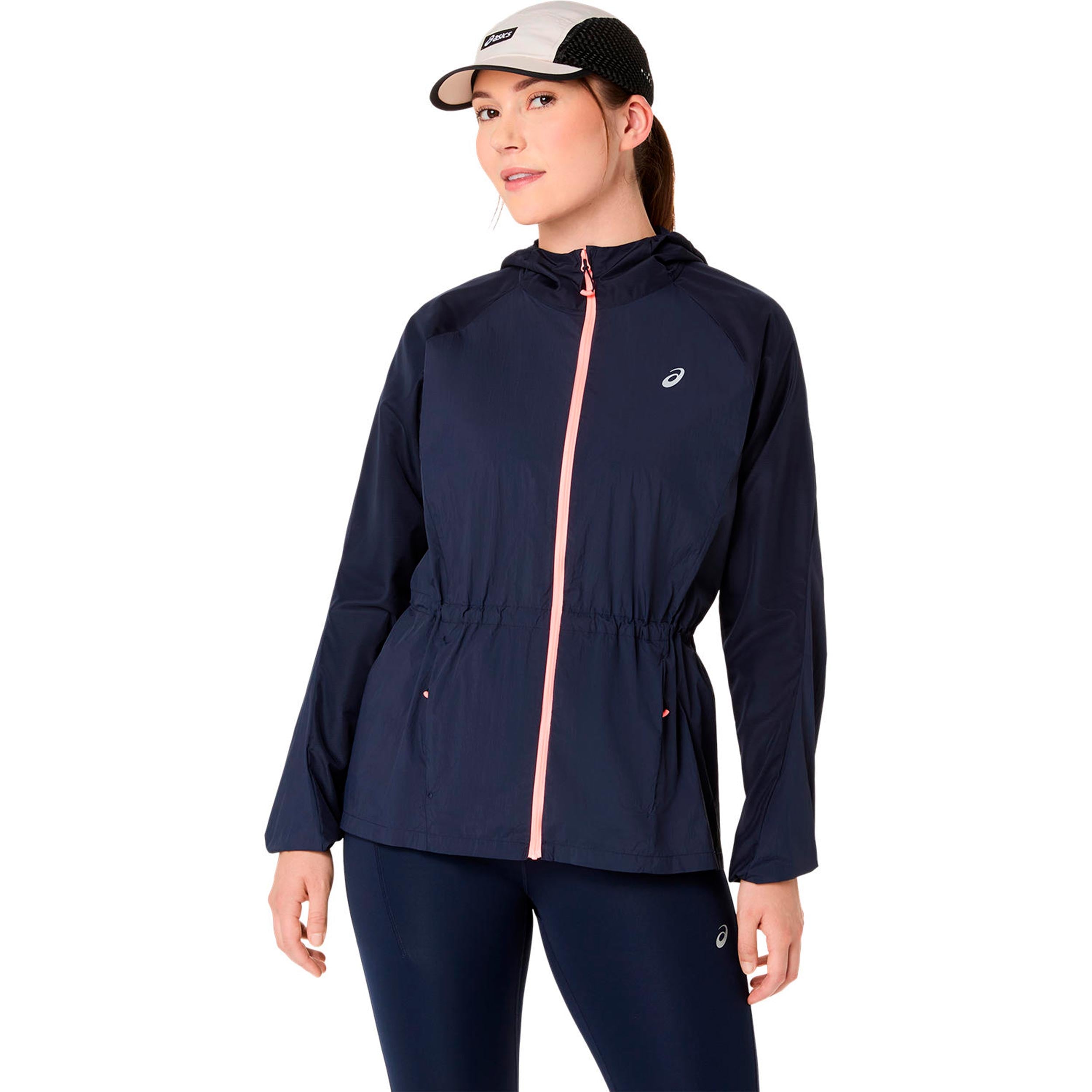 ASICS Road Packable  Running jacket Women - dark blue
