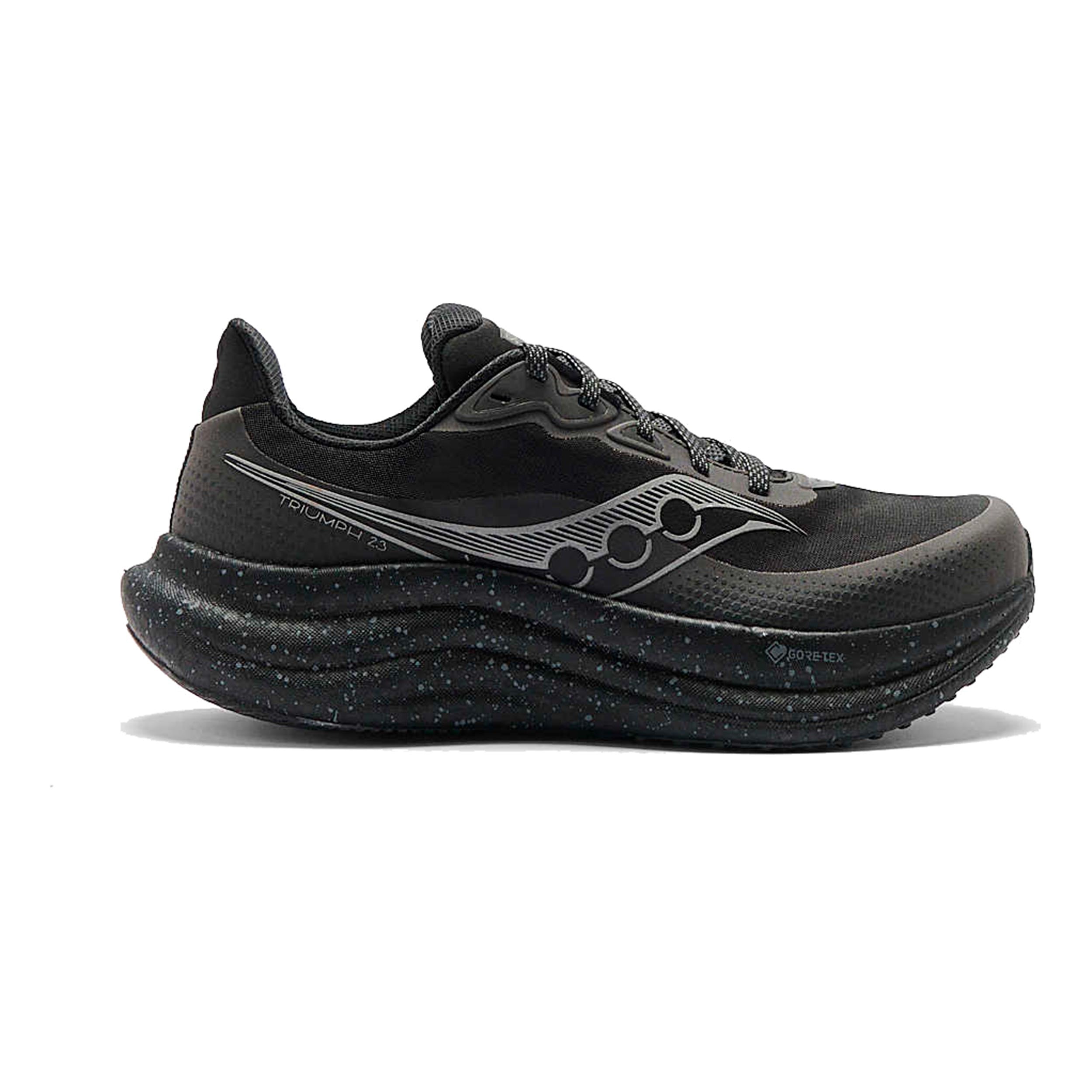 Saucony Triumph 23 GTX Neutral running shoe Women-black, black