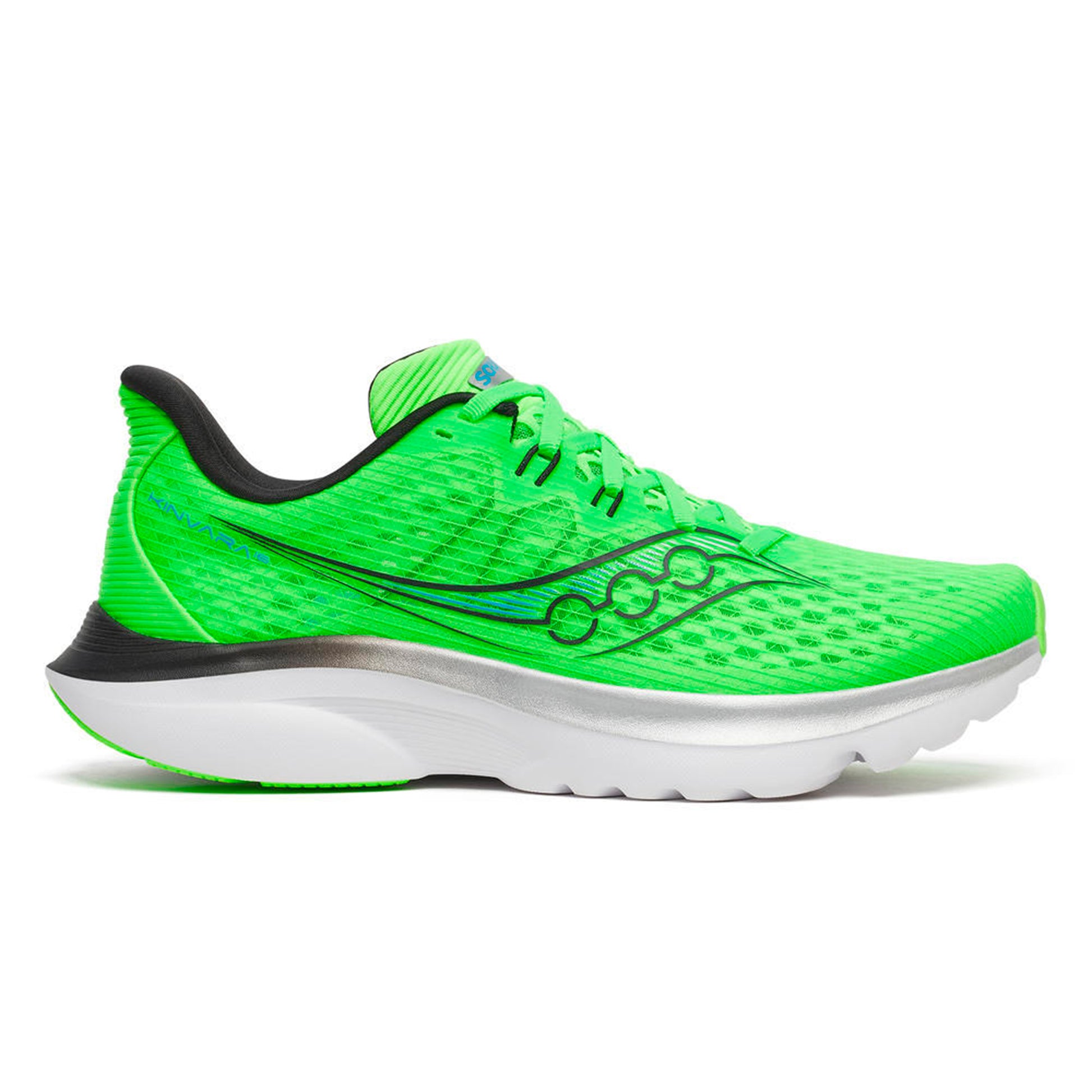 Saucony Kinvara 16 Neutral running shoe Men-neon green, black