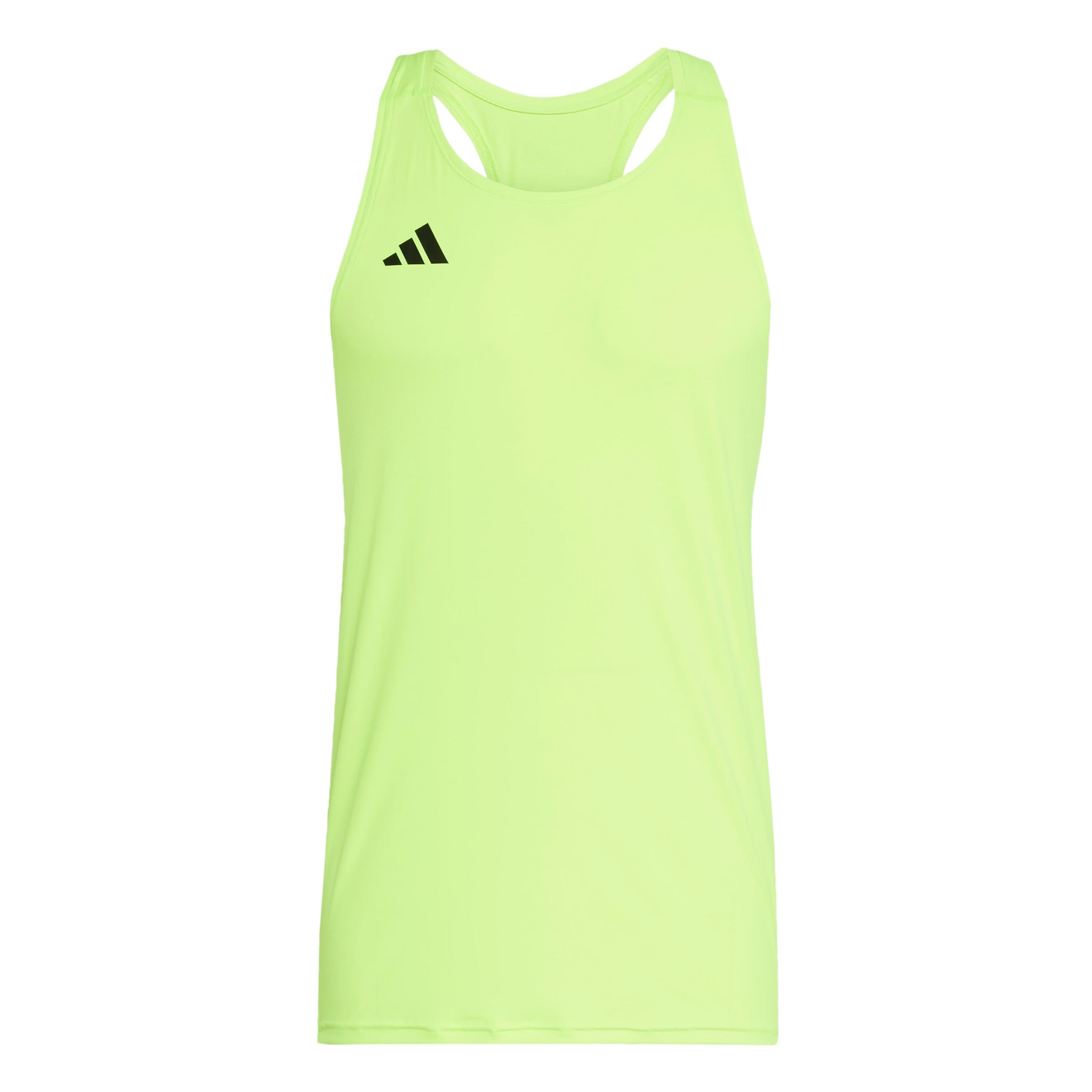 adidas adizero Essential Laufshirt Herren-neongelb