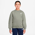 Club Fleece Sweatshirt Kids - grey-green