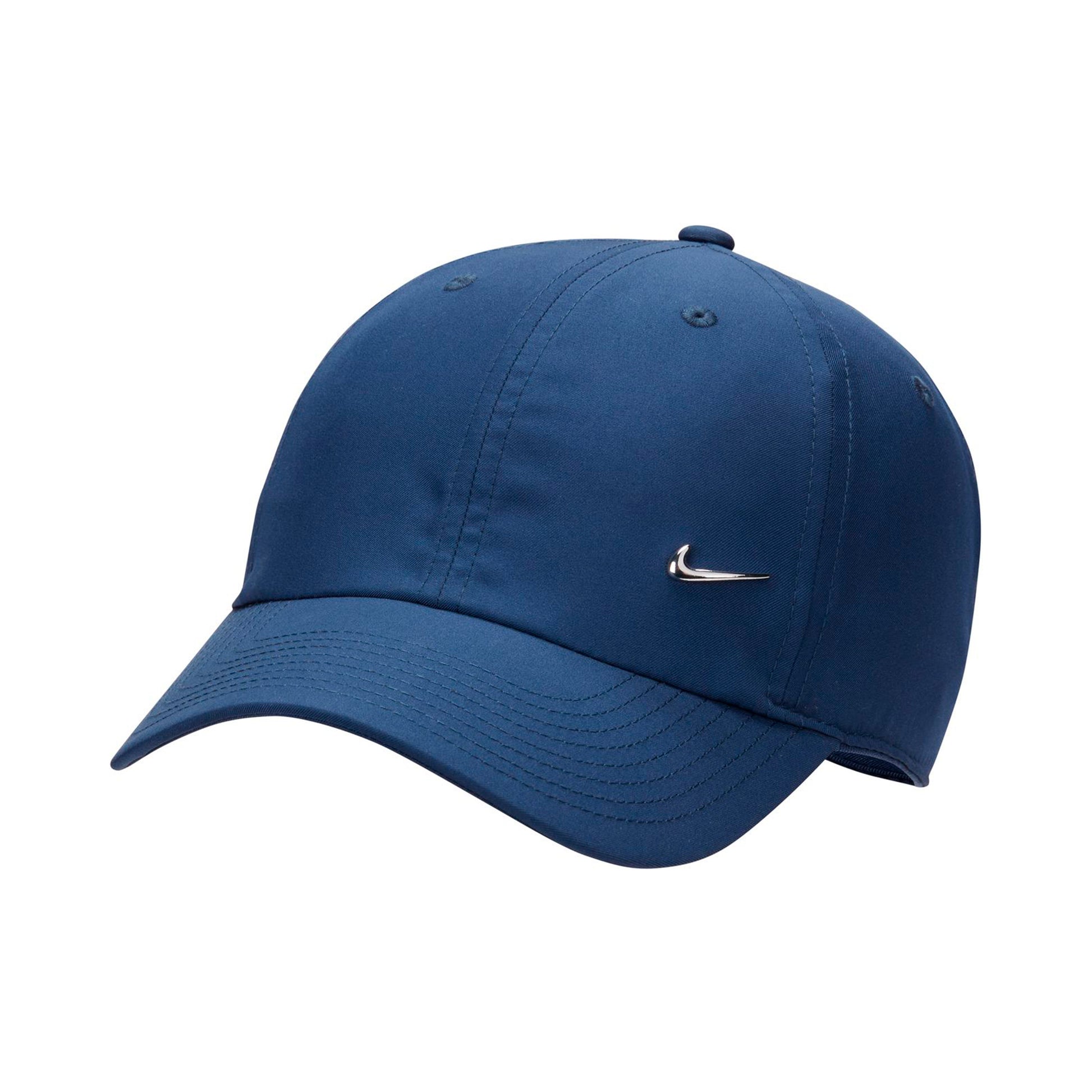 Nike Dri-Fit Club Cap Unisex - dark blue, silver