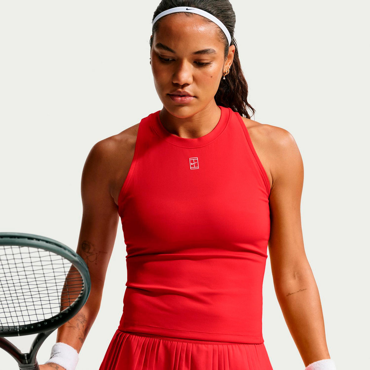 Nike Court Dri-FIT Advantage Tank-Top Damen - rot