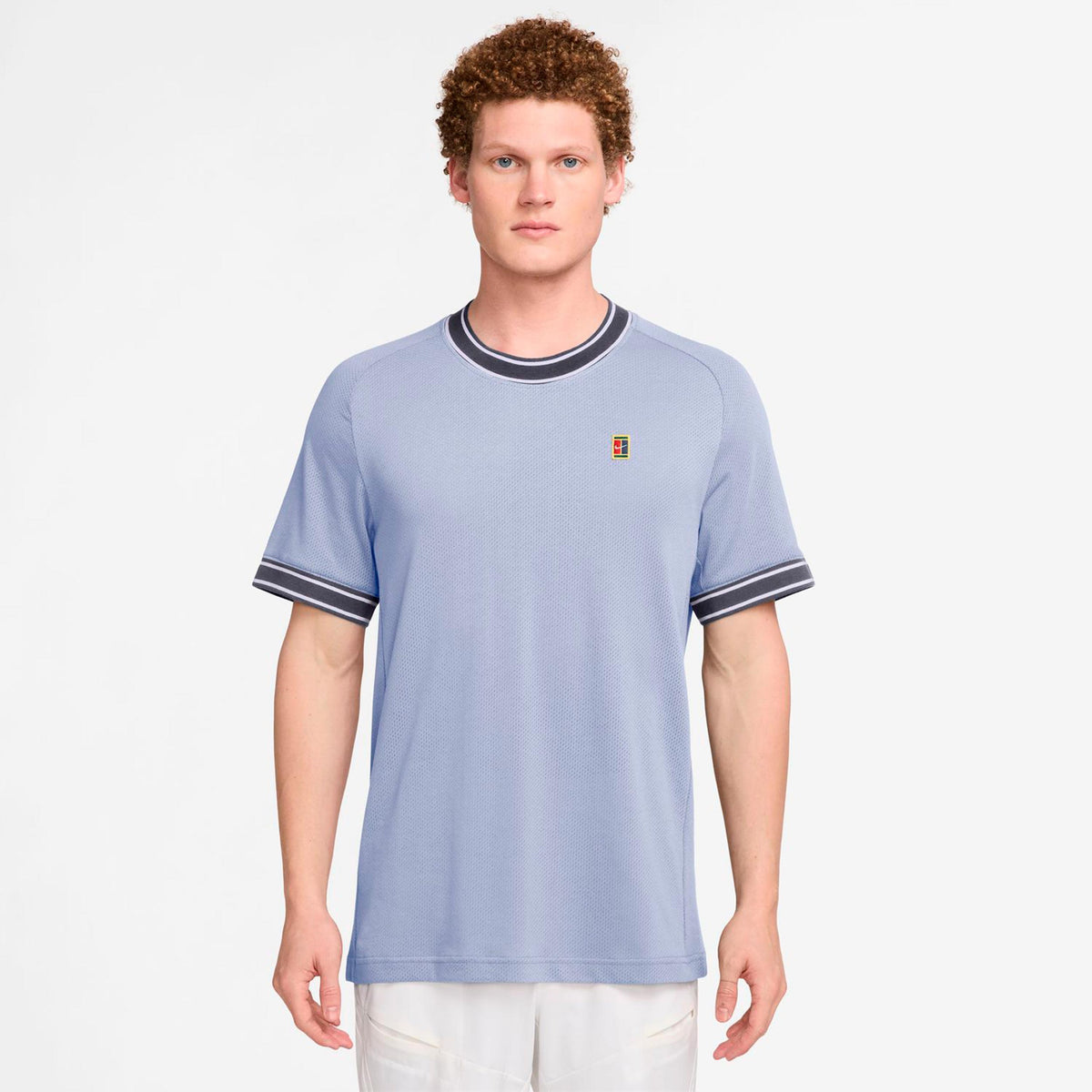 Nike Court Heritage T-Shirt Herren - blaugrau