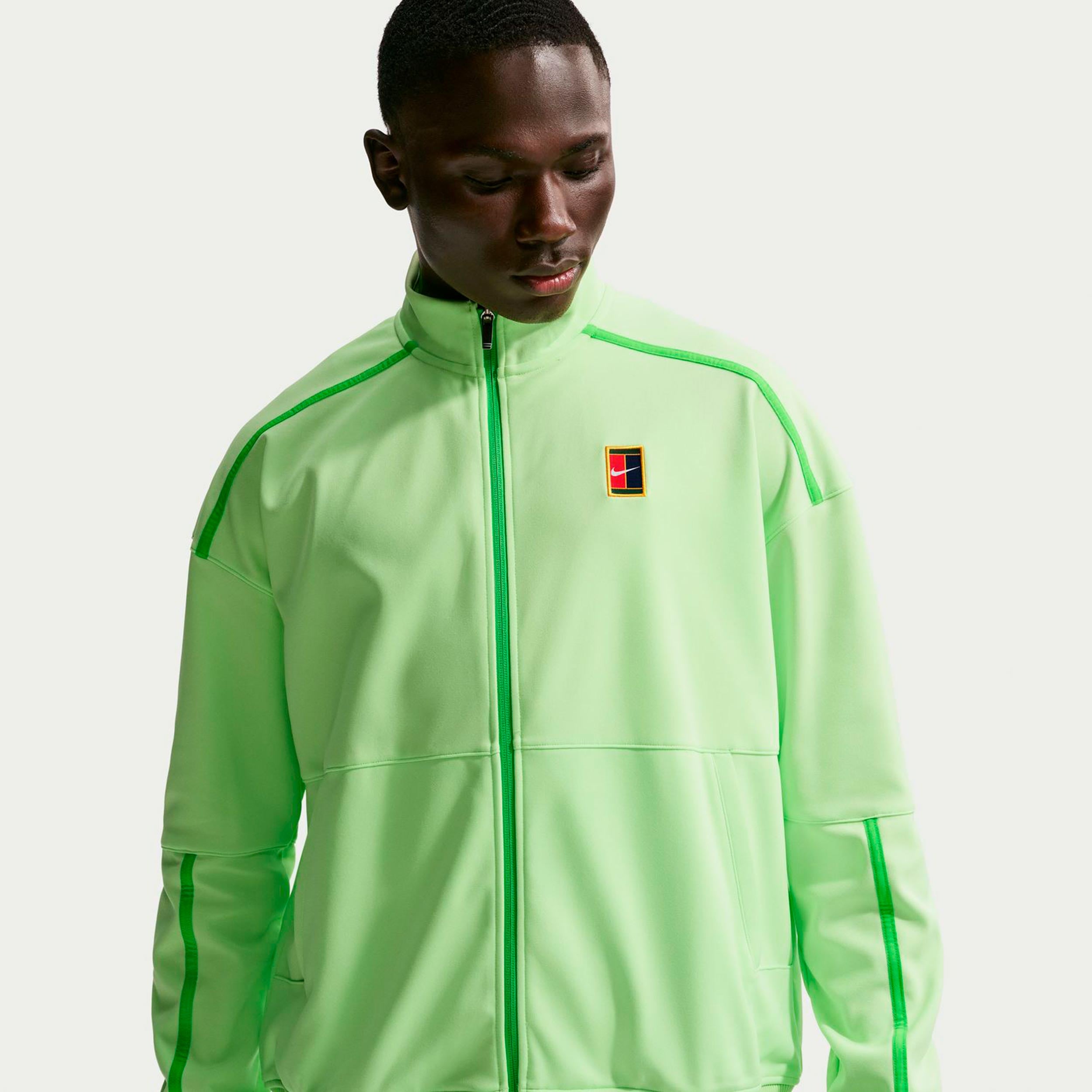 Carlos Alcaraz Court Heritage Training jacket Men-lime | Tennis-Point